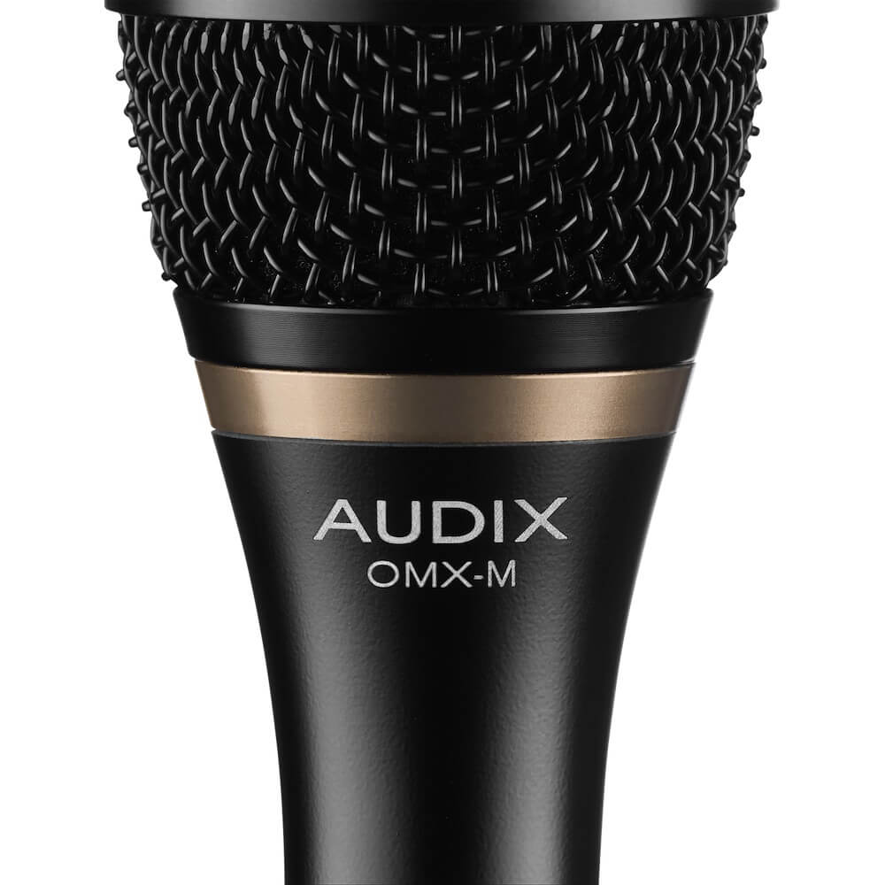 Audix OMX-M - Dynamic Supercardioid Vocal Microphone, ring