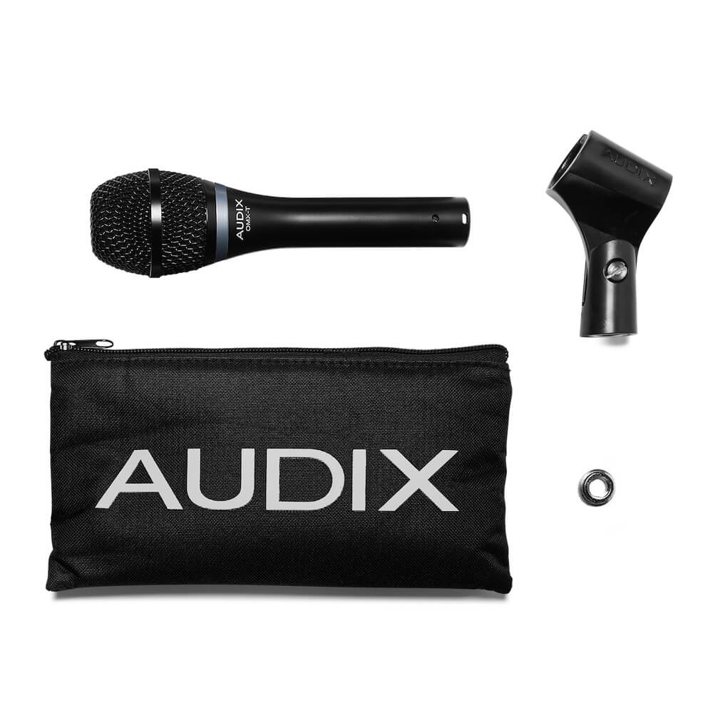 Audix OMX-T - Dynamic Hypercardioid Vocal Microphone, includes