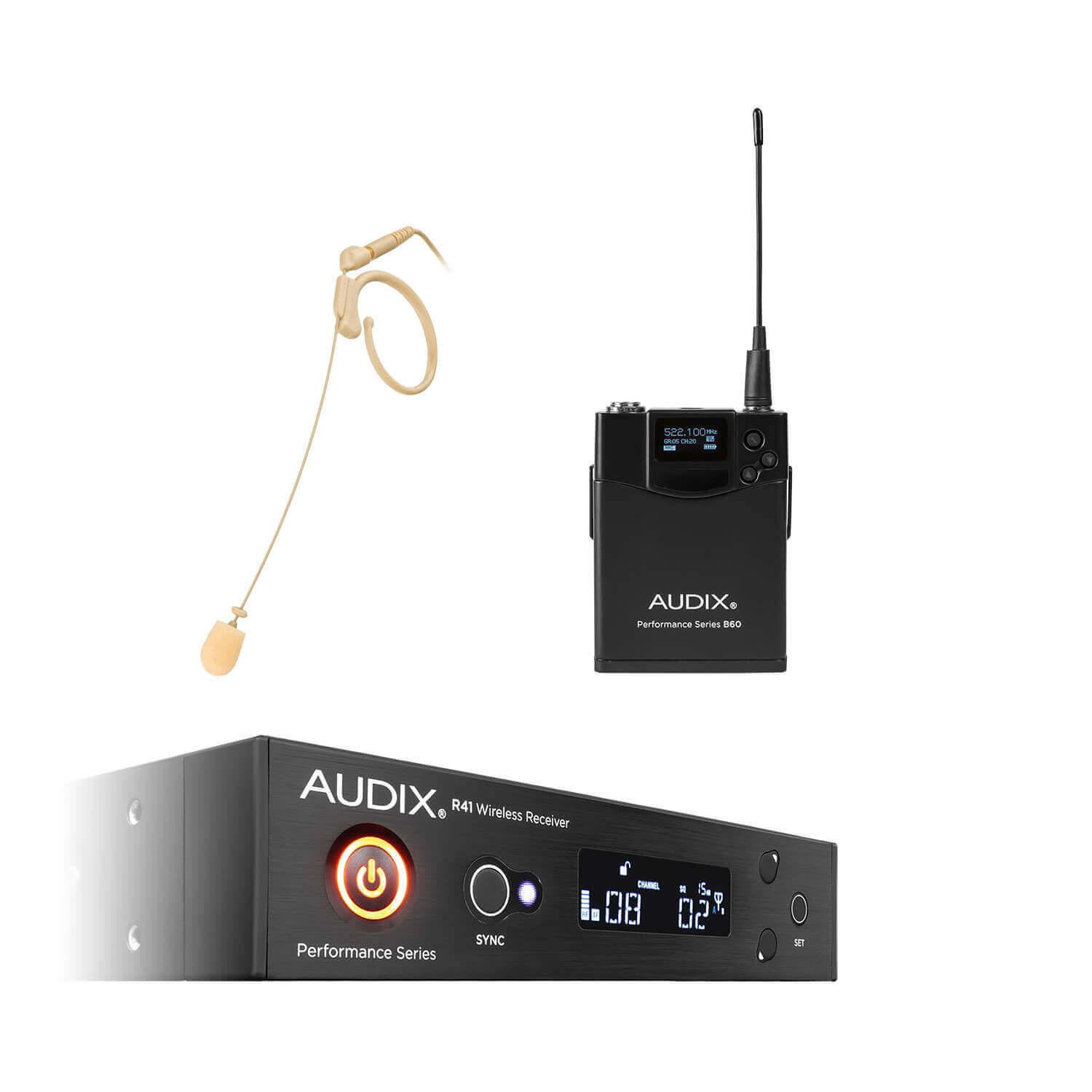 Audix AP41 HT7BG - Headset Wireless Microphone System, beige