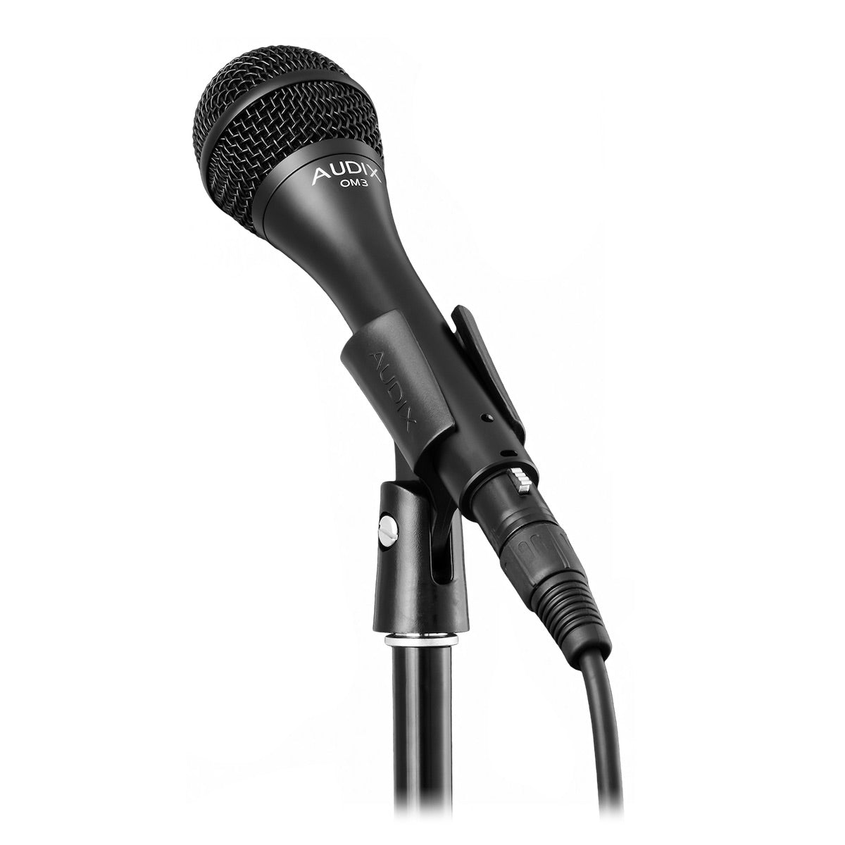 Audix OM3 Dynamic Hypercardioid Vocal Microphone with clip