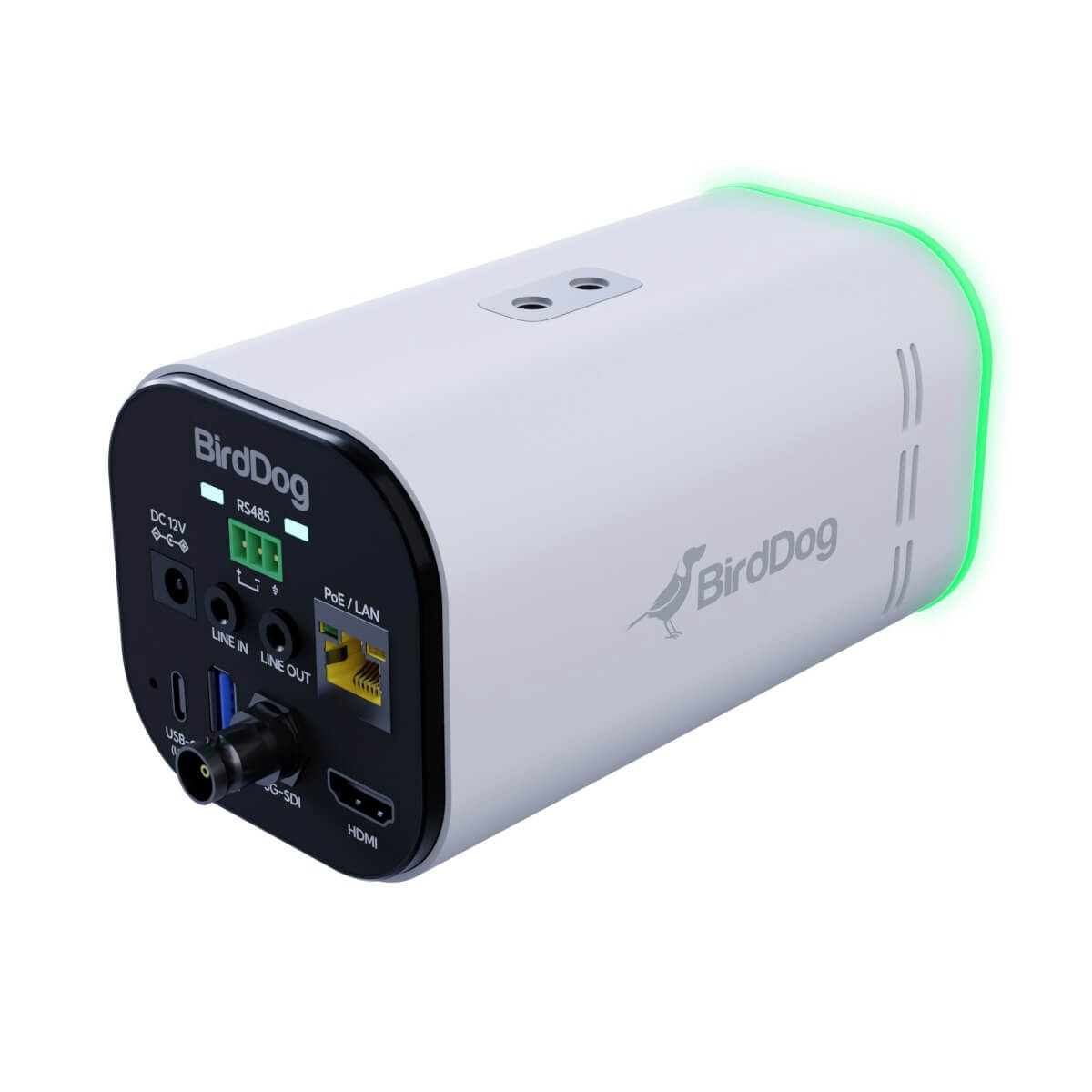 BirdDog MAKI Ultra - 4K NDI|HX3 Camera with 12x Optical Zoom, white