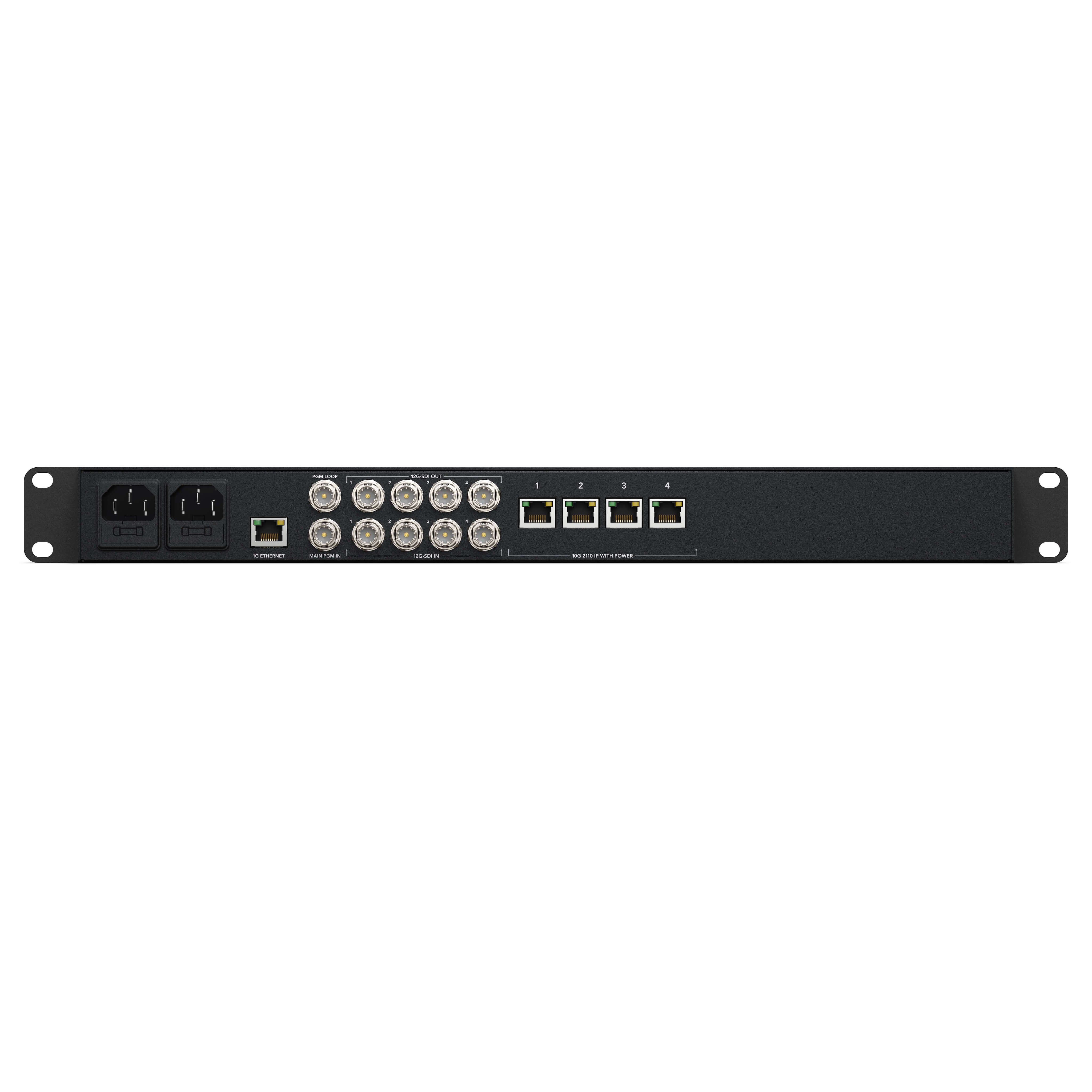 Blackmagic Design 2110 IP Converter 4x12G PWR, rear