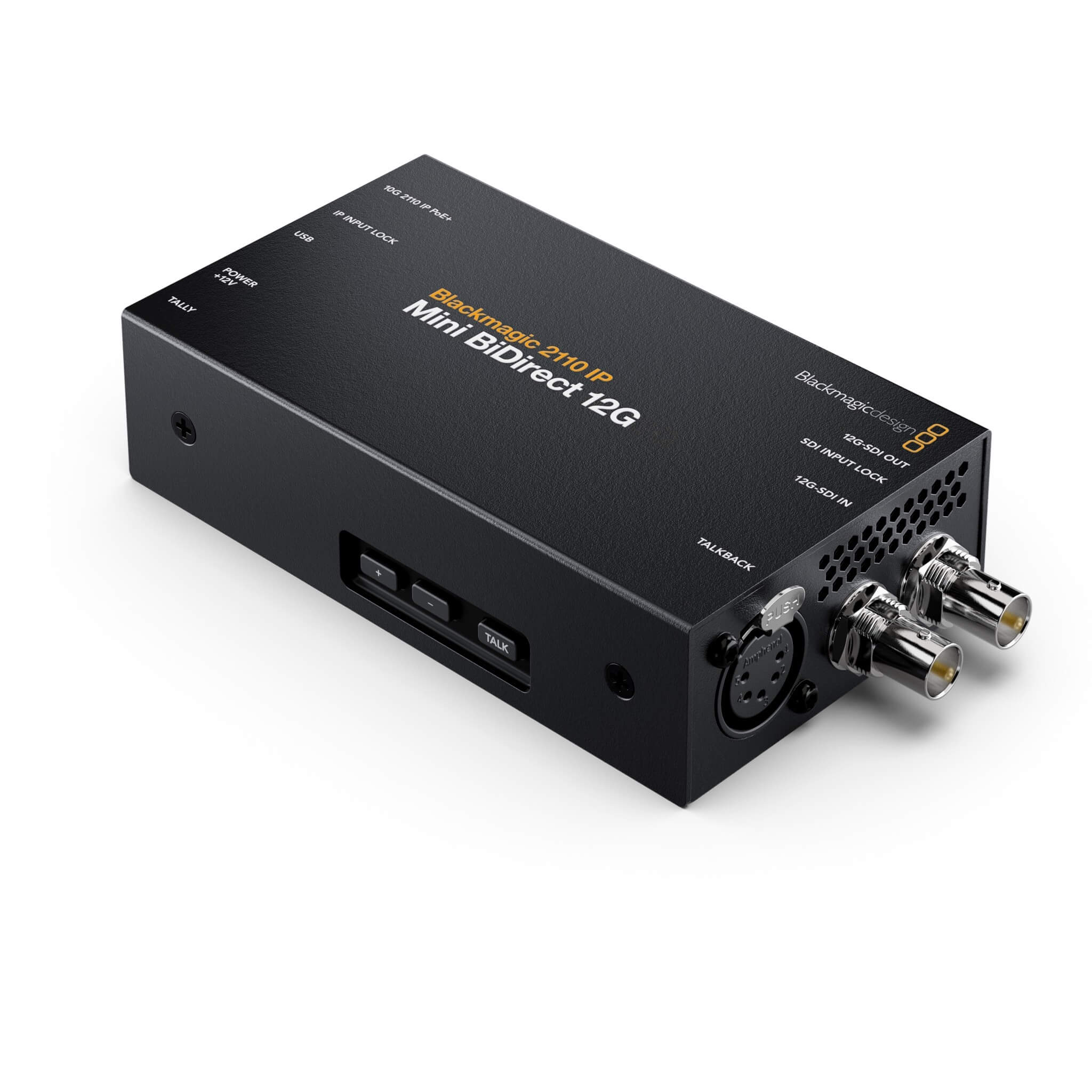 Blackmagic Design 2110 IP Mini BiDirect 12G, right angle