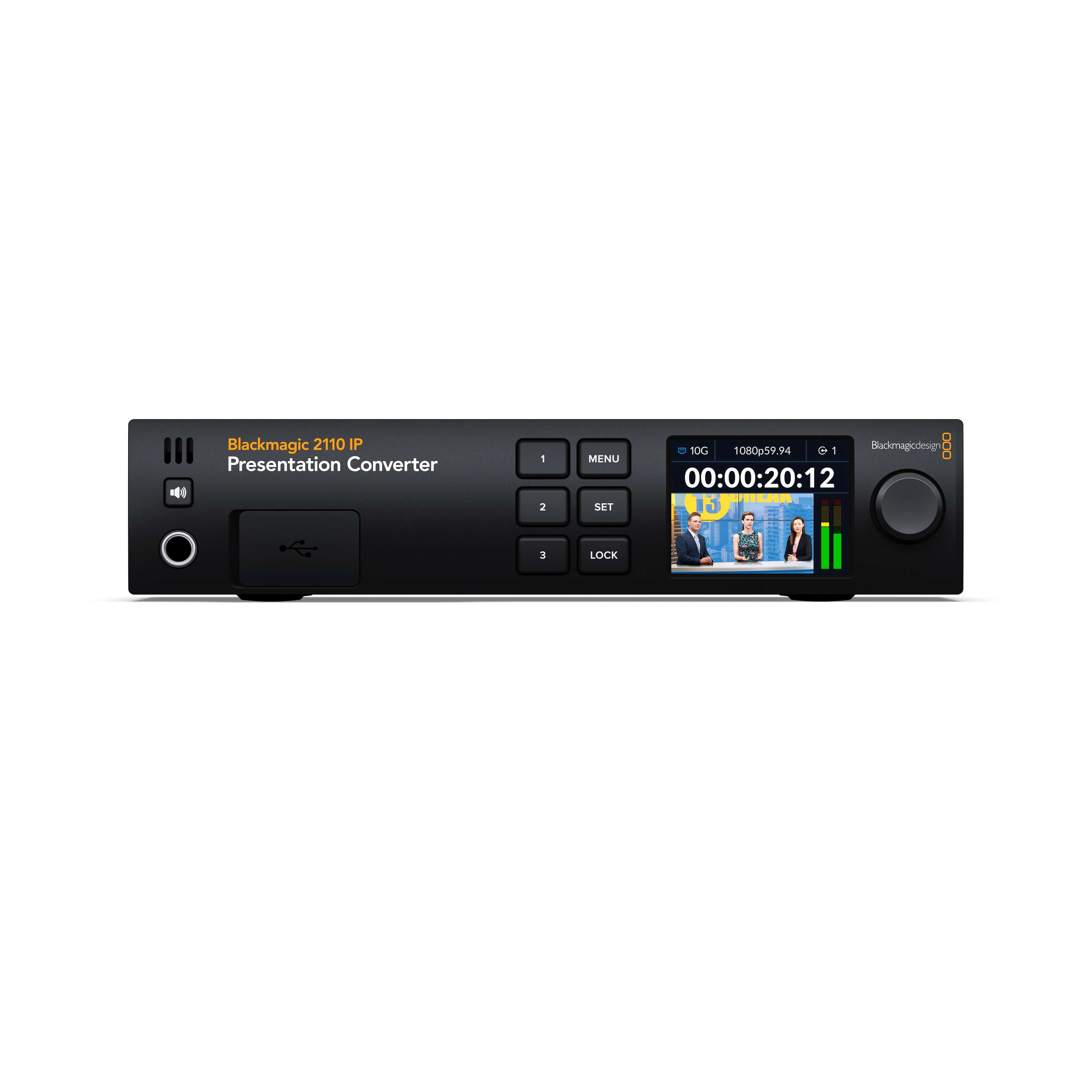 Blackmagic Design 2110 IP Presentation Converter, front
