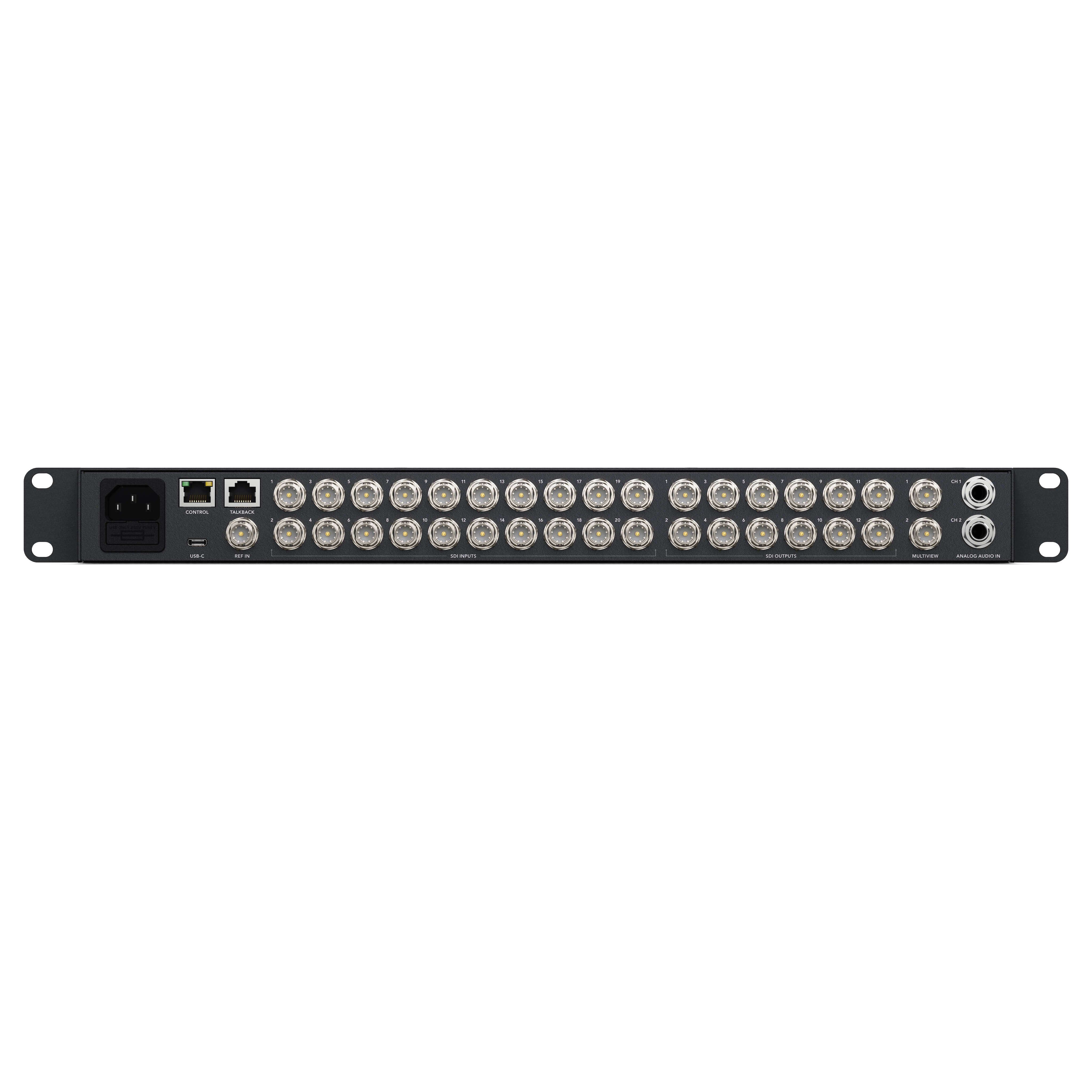 Blackmagic Design ATEM 2 M/E Constellation 4K, rear