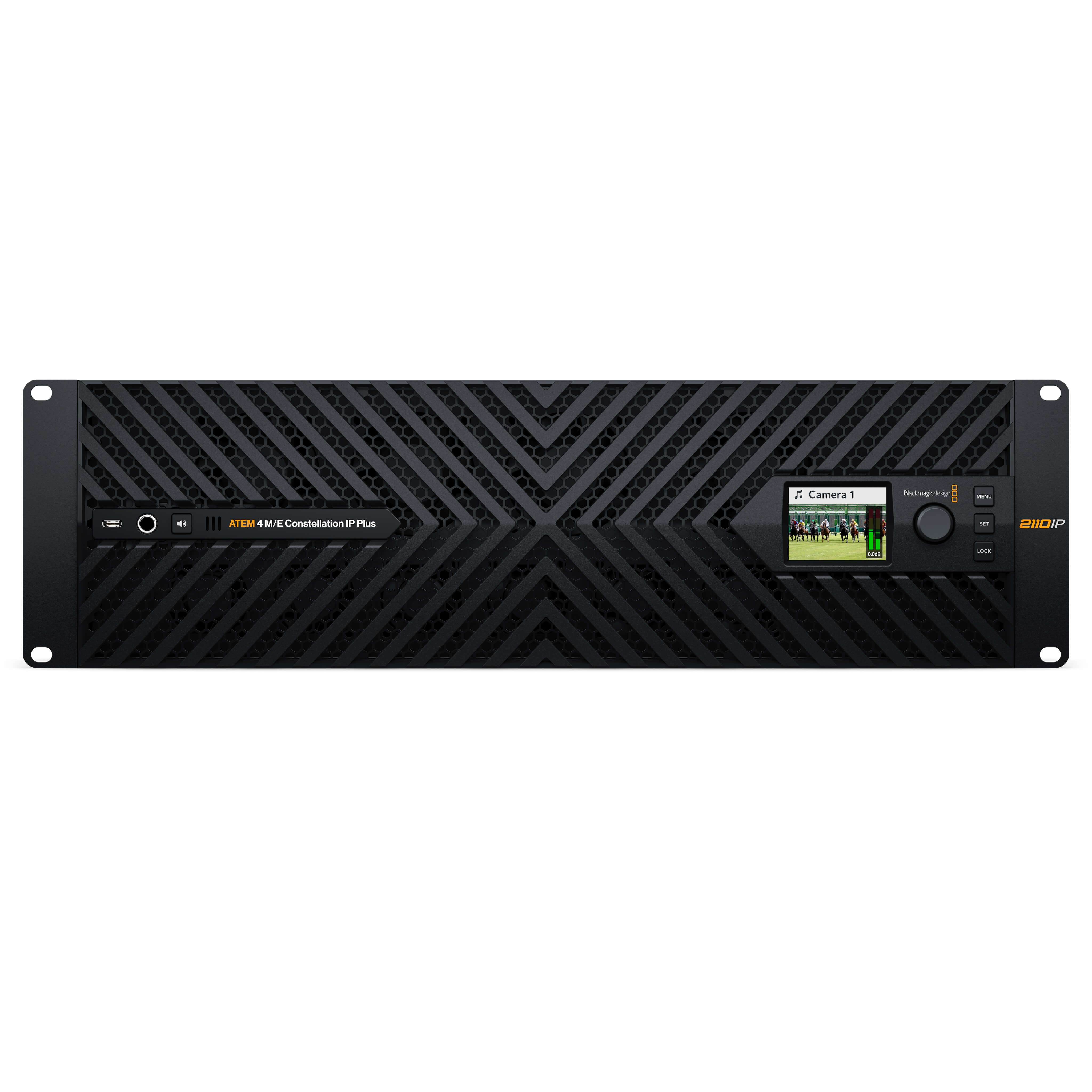 Blackmagic Design ATEM 4 M/E Constellation IP Plus - Video Switcher, front