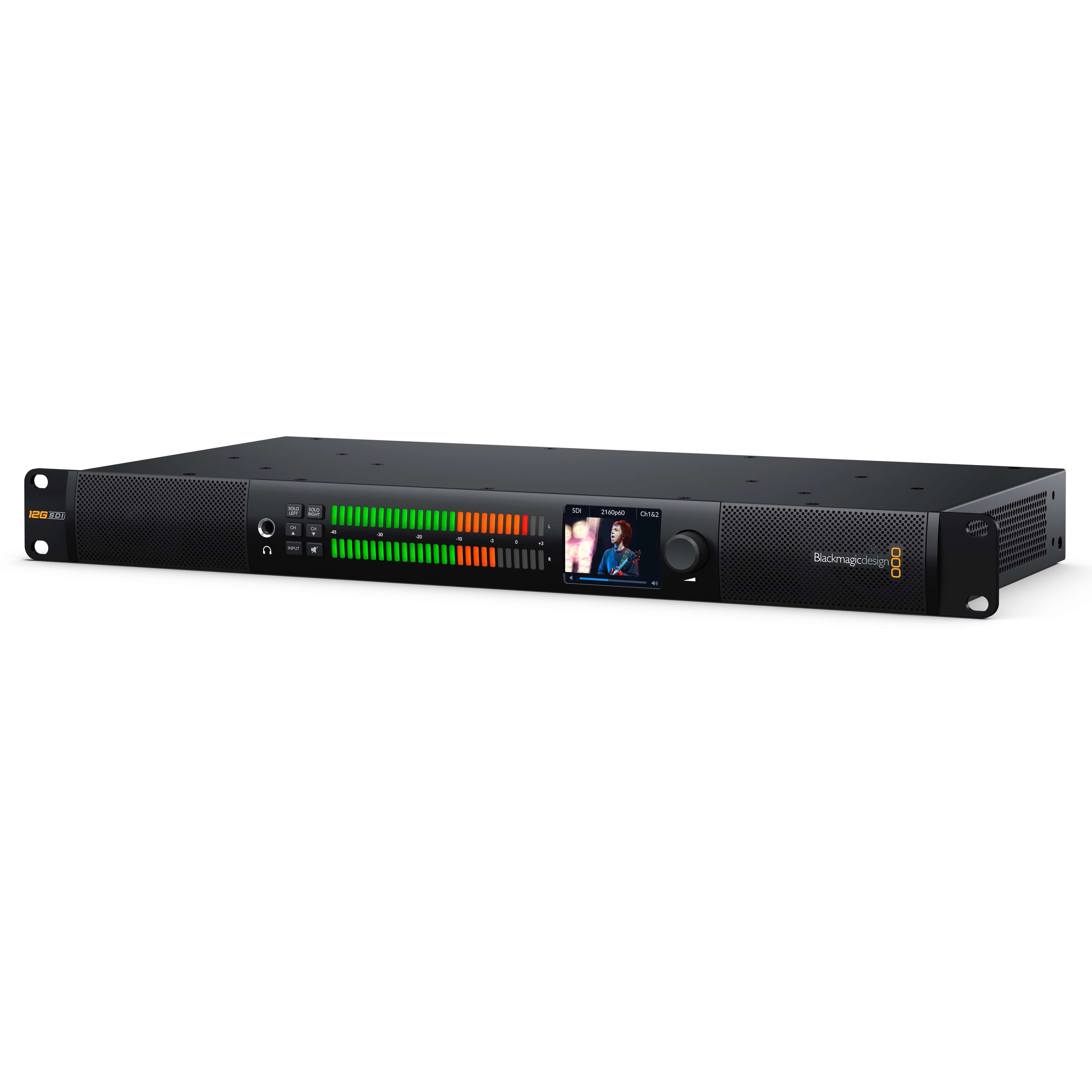 Blackmagic Design Audio Monitor 12G G3, angle