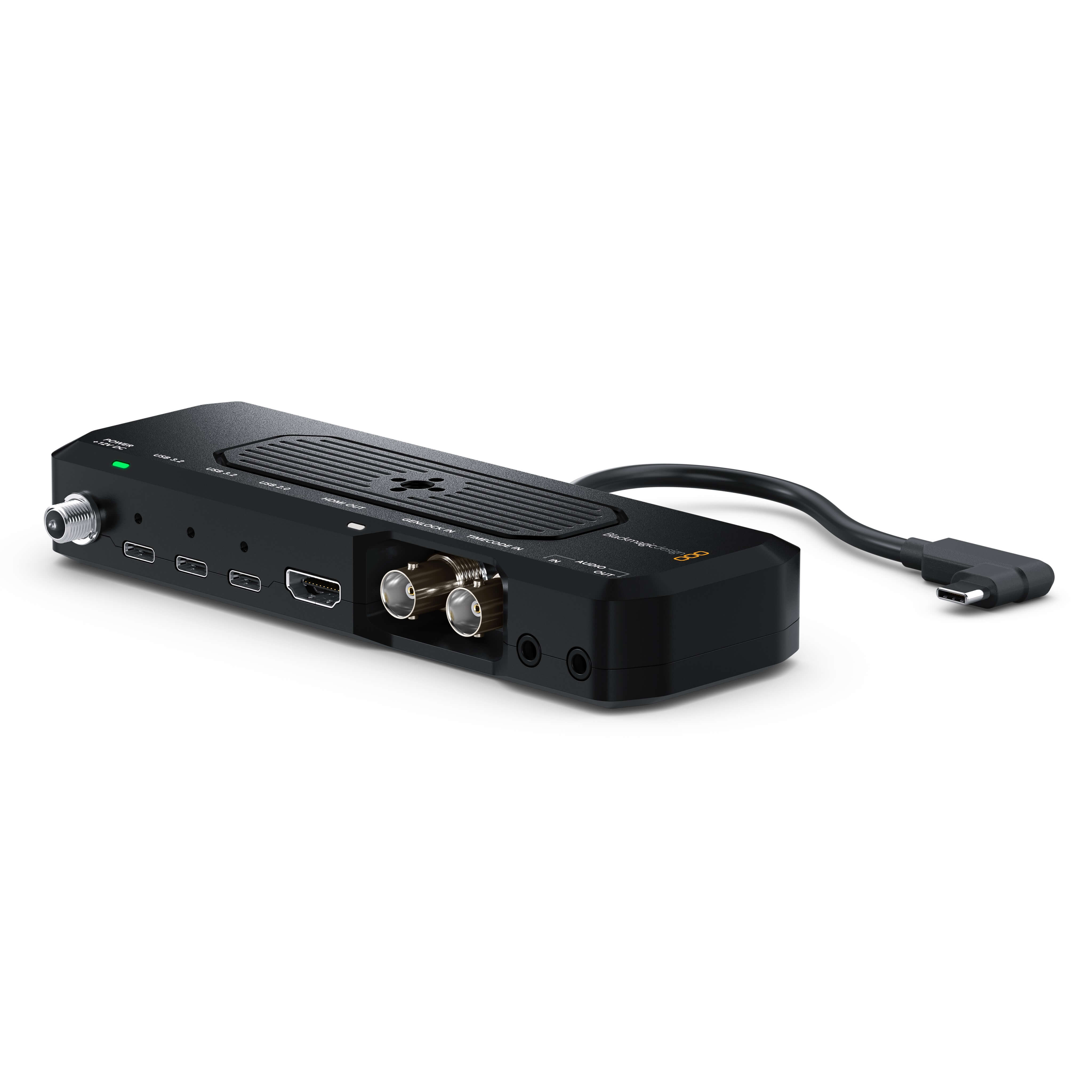 Blackmagic Camera ProDock - Professional Video Connections for iPhone, low angle