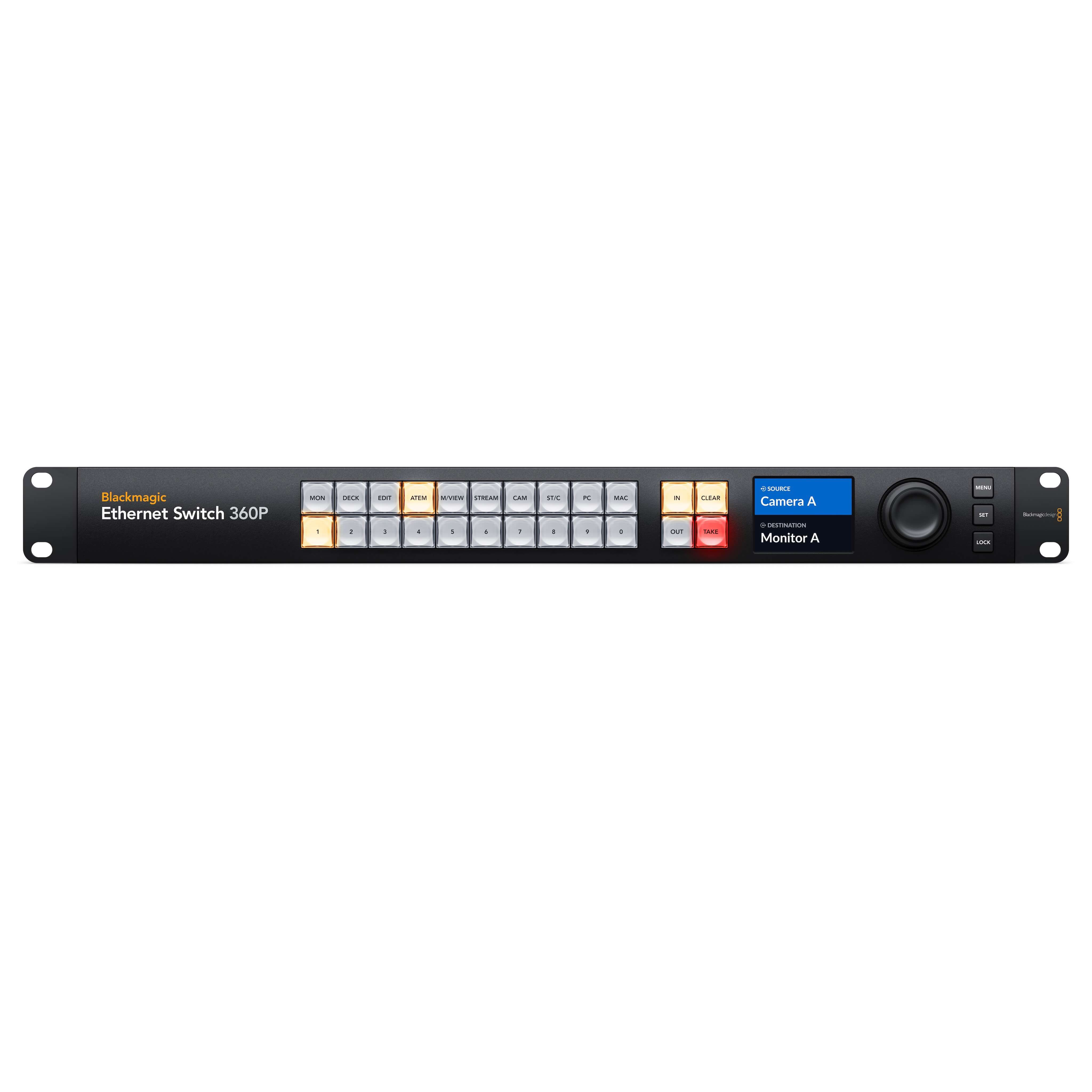 Blackmagic Design Ethernet Switch 360P, front