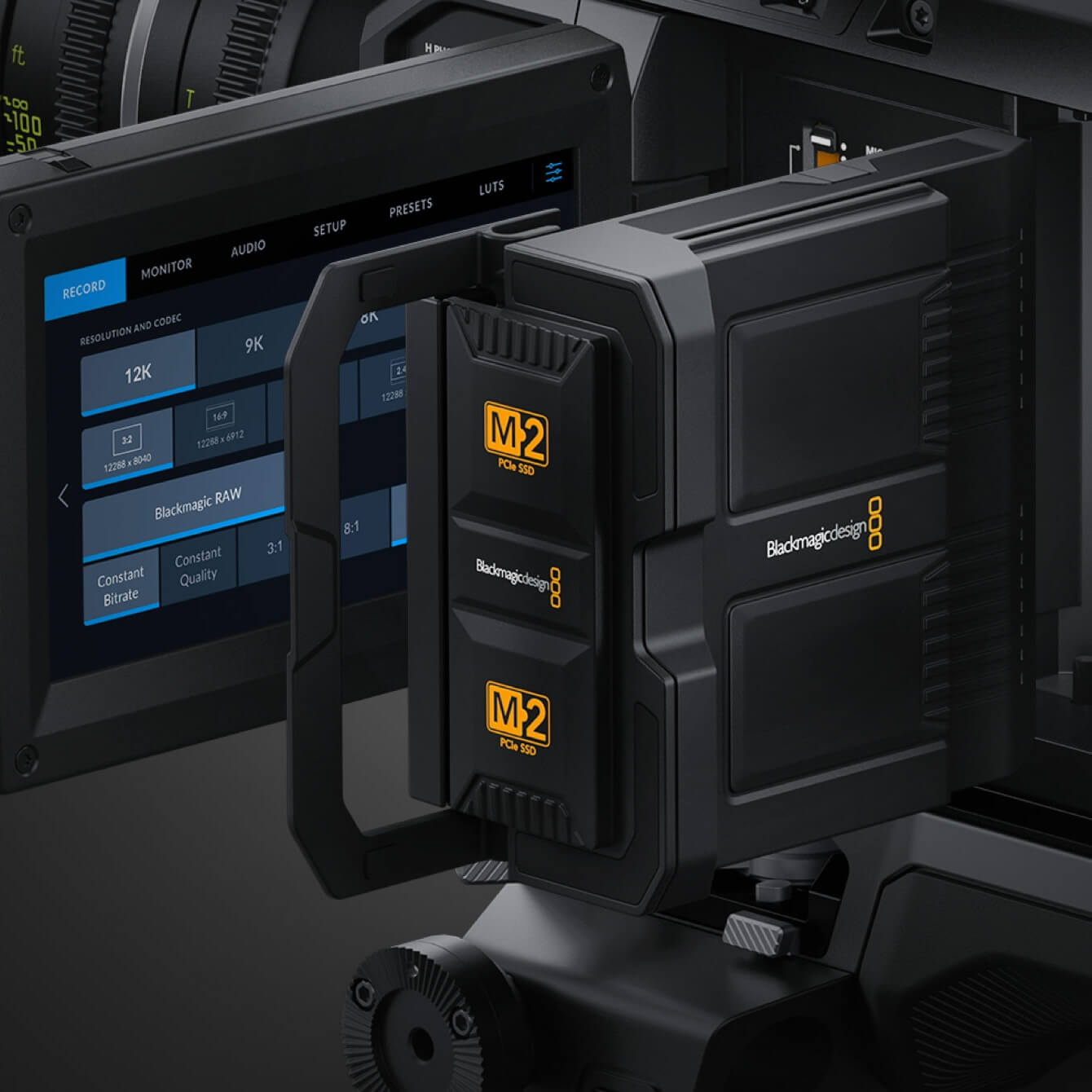 Blackmagic Design Media Module - High Performance Recording Media, in camera