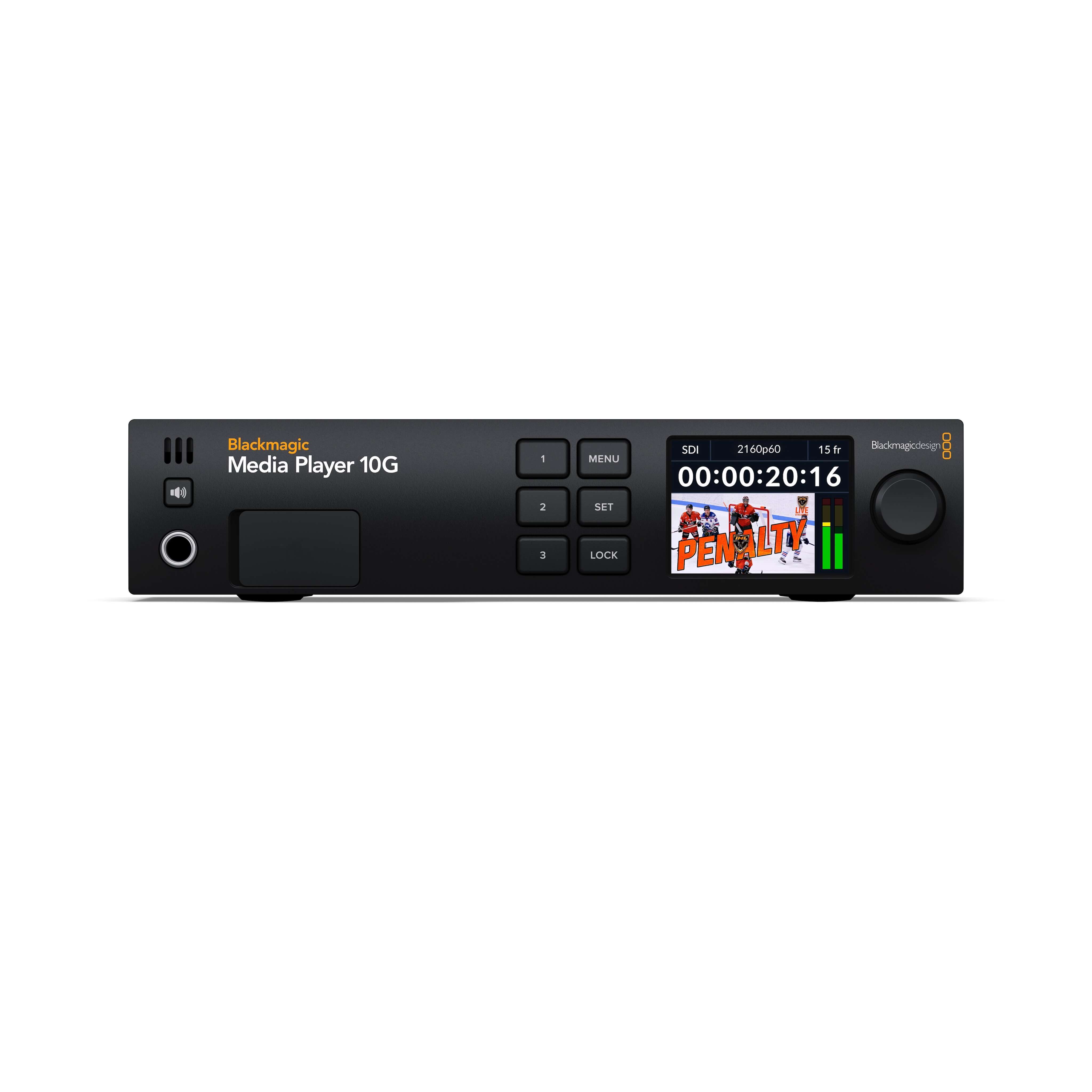 Blackmagic Design Media Player 10G - Thunderbolt Capture and Playback, front