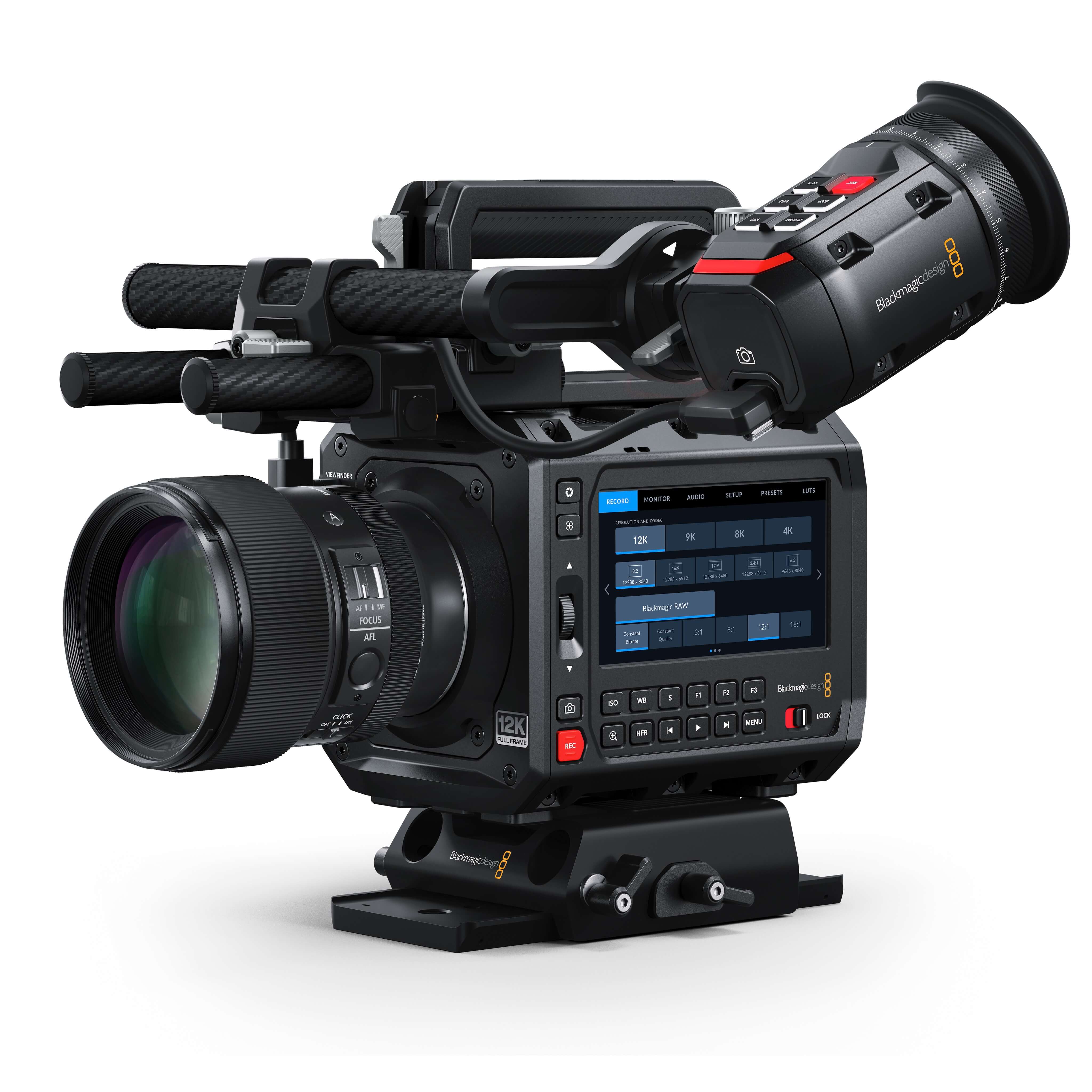 Blackmagic Design PYXIS 12K - Full Frame HDR Digital Film Camera, optional equipment shown