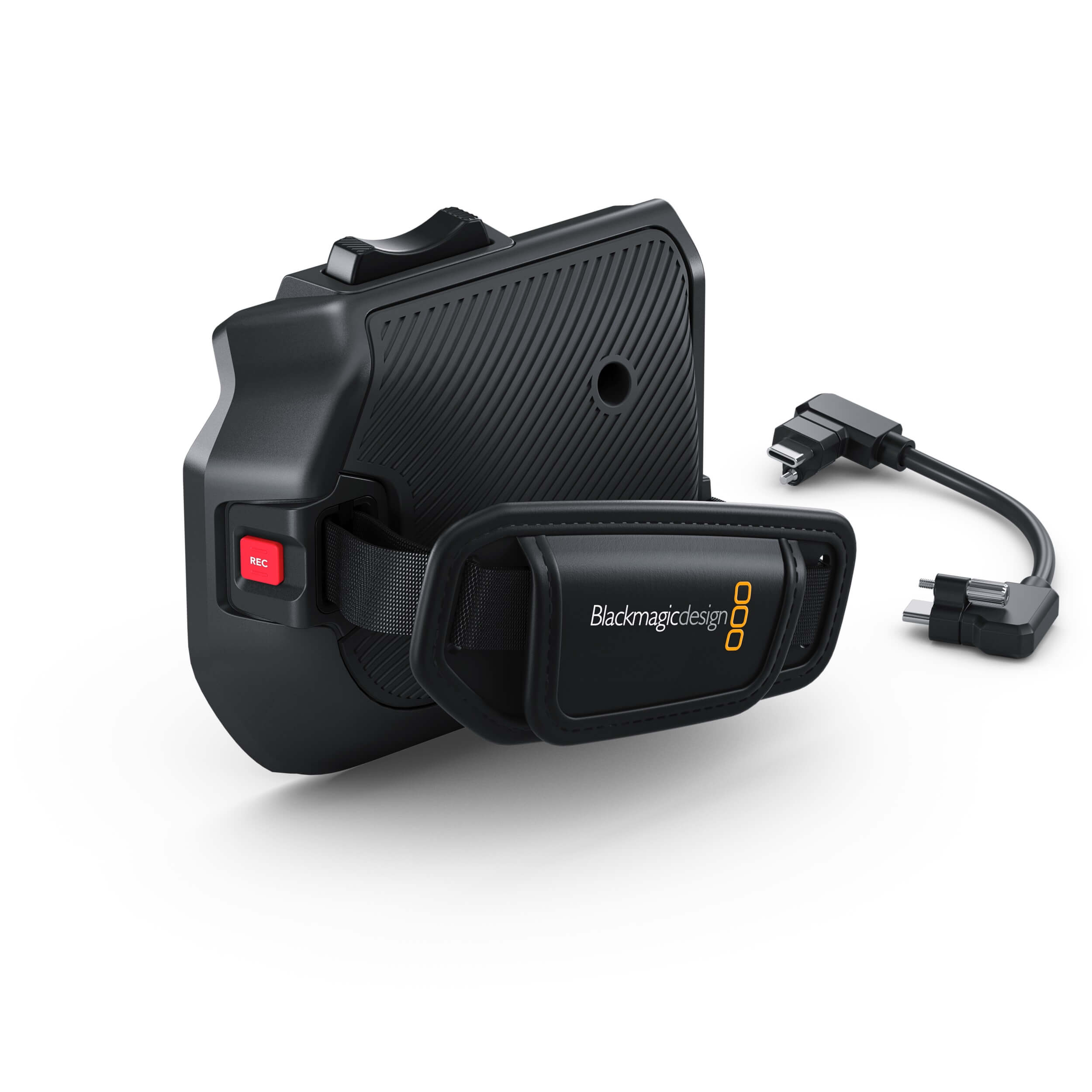 Blackmagic Design PYXIS Pro Grip with Assignable Zoom Rocker Switch, angle