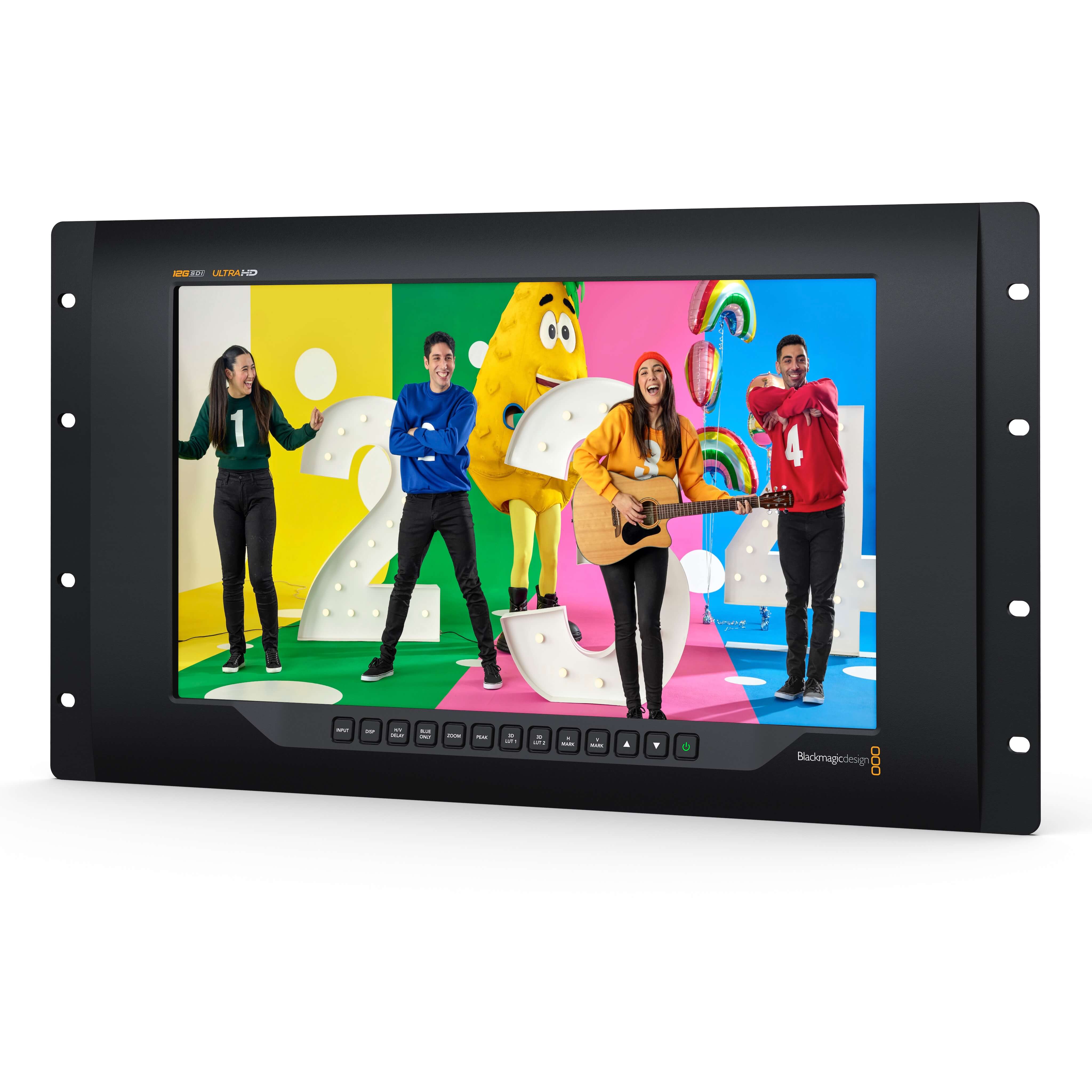 Blackmagic Design SmartView 4K G3 - Ultra HD Broadcast Monitor, angle