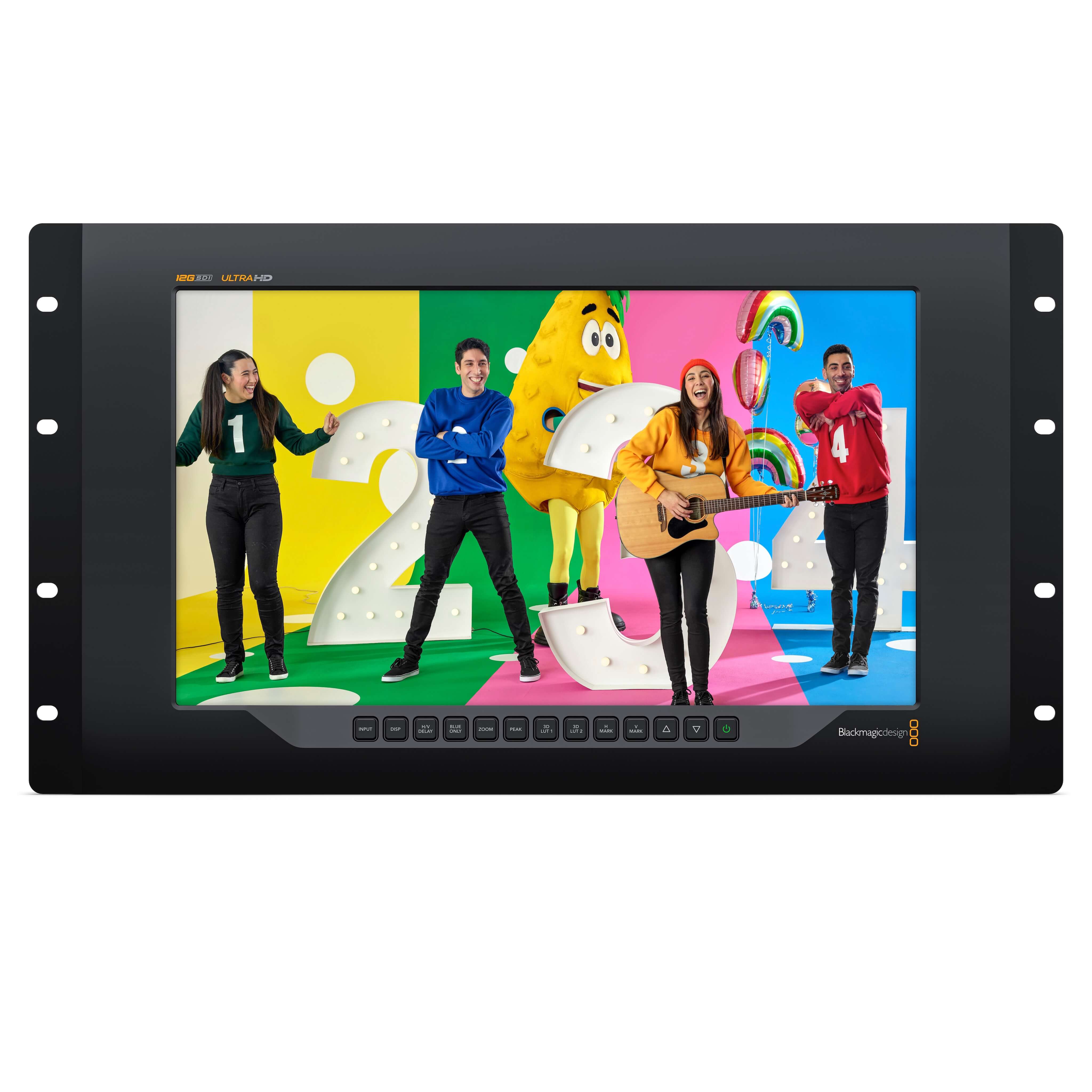 Blackmagic Design SmartView 4K G3 - Ultra HD Broadcast Monitor, front