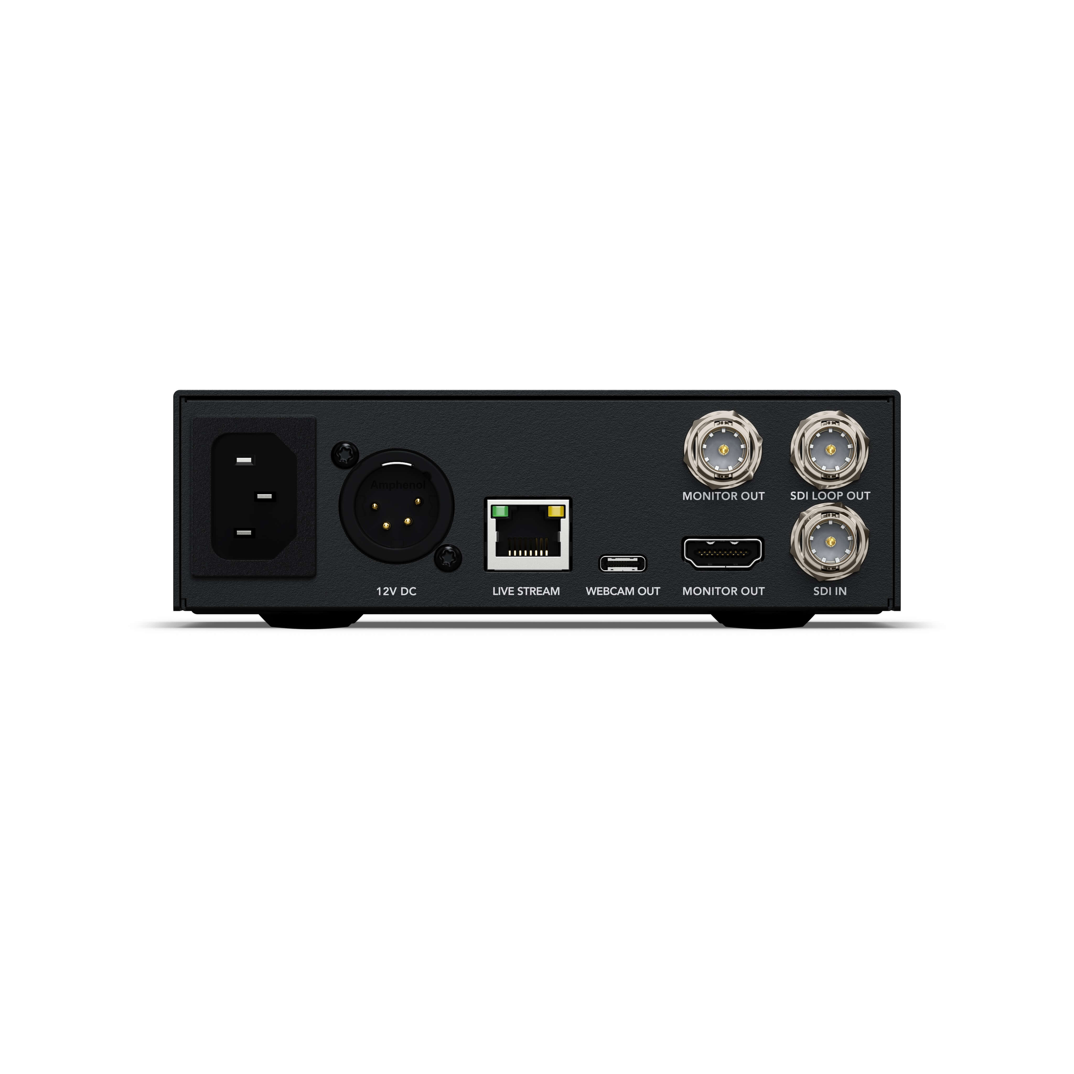 Blackmagic Design Streaming Encoder HD - H.264 Processor, rear