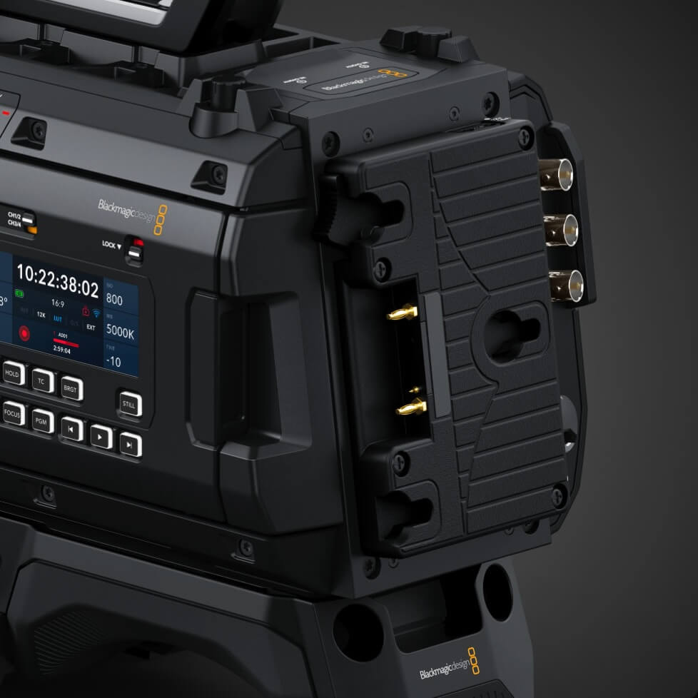Blackmagic Design URSA Cine Battery Plate Gold