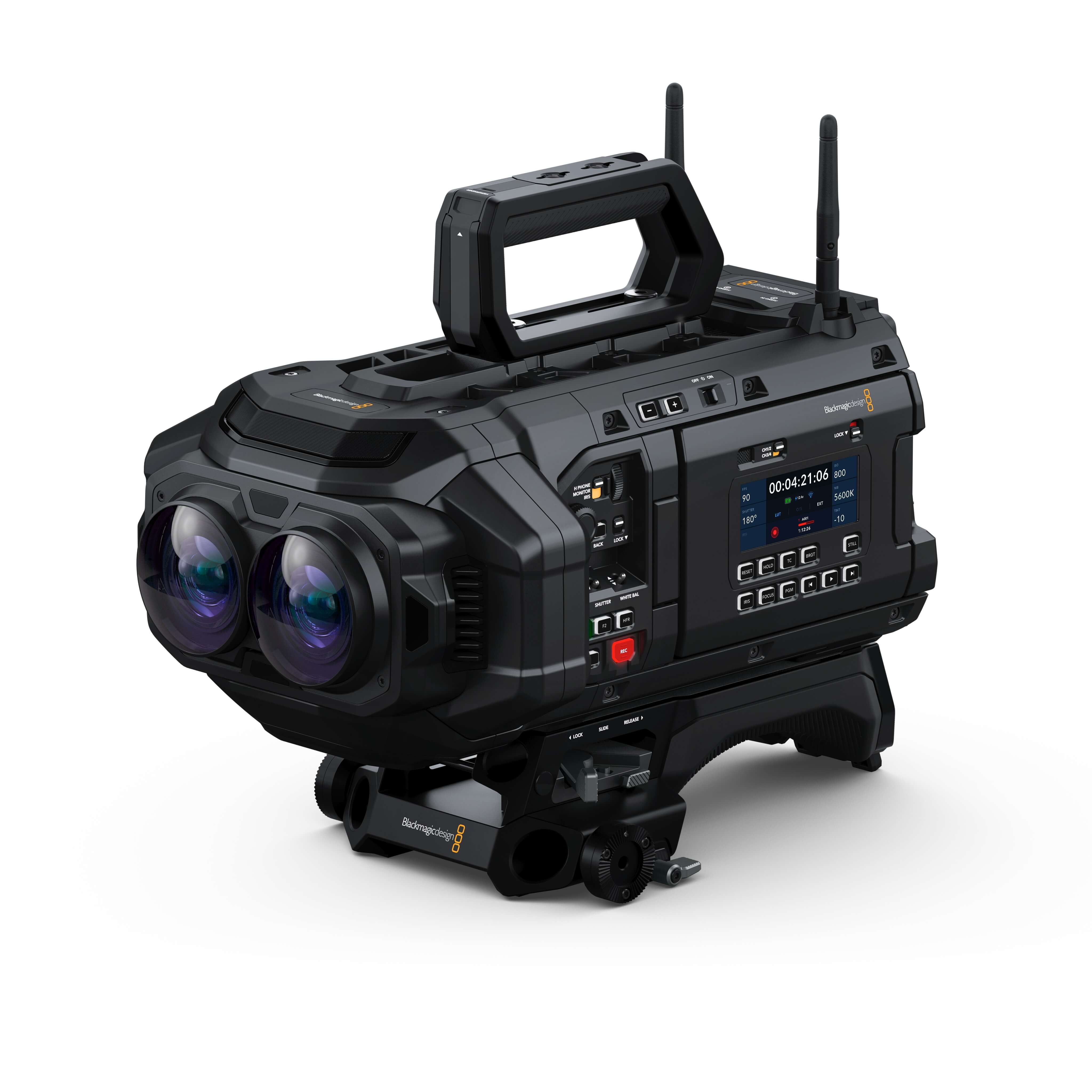 Blackmagic Design URSA Cine Immersive - Immersive Video Camera System, front angle