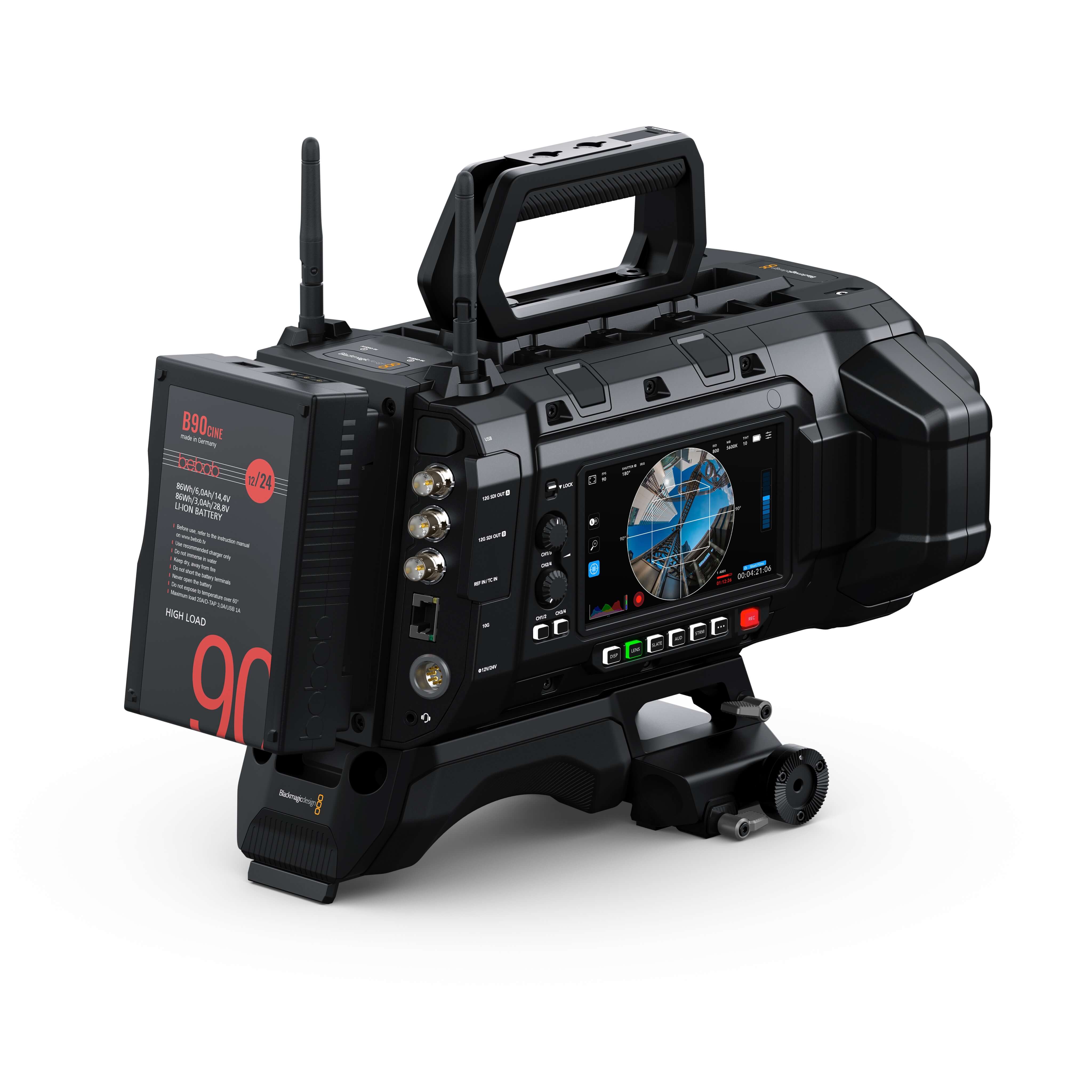Blackmagic Design URSA Cine Immersive - Immersive Video Camera System, rear angle