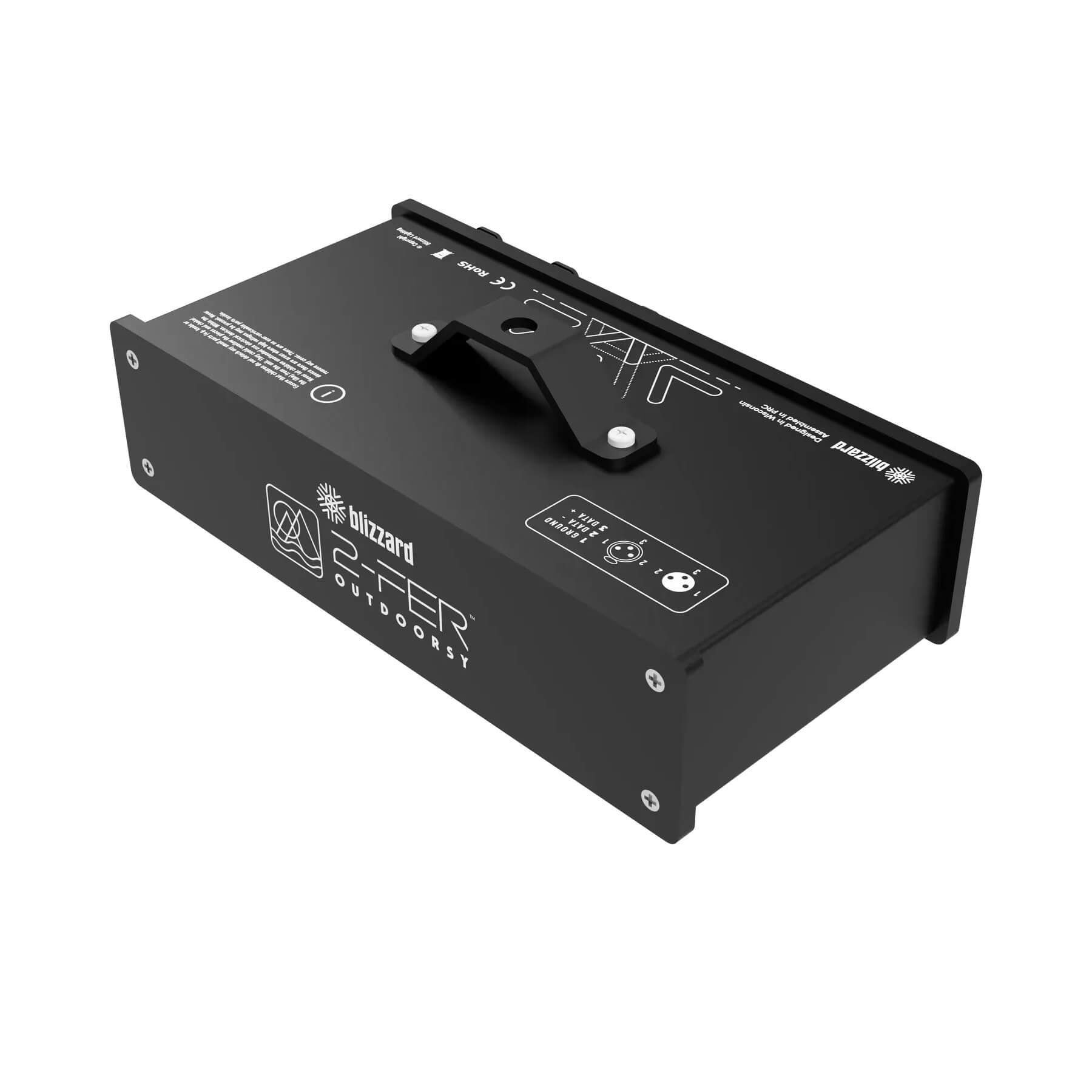 Blizzard Lighting 2-Fer Outdoorsy 3-pin - IP65-rated DMX + Power Splitter, front left