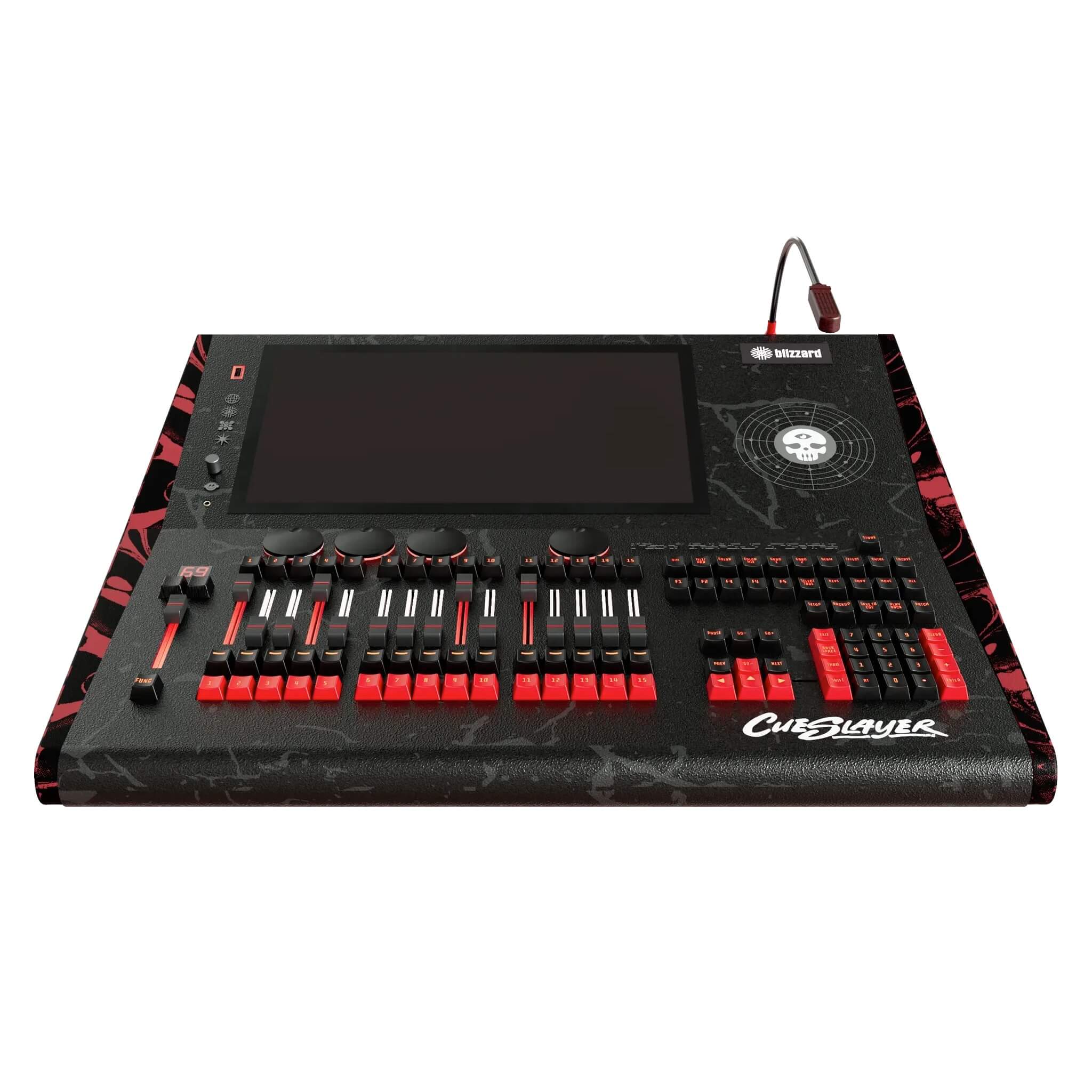 Blizzard Lighting CueSlayer - 8 Art-Net or 4 DMX Universe Lighting Controller, front