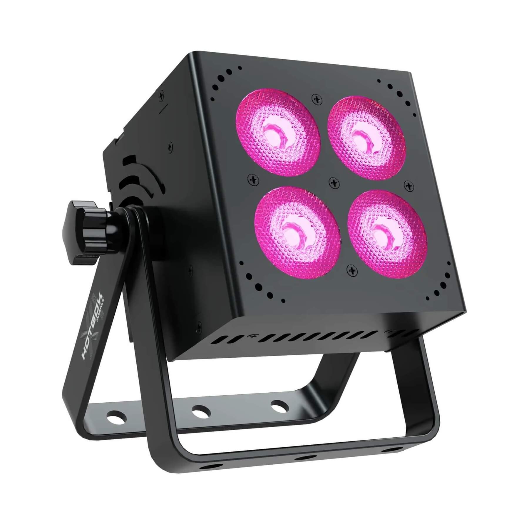 Blizzard Lighting HotBox X4 RGBALC - 6-in-1 LED Wash Light, angle