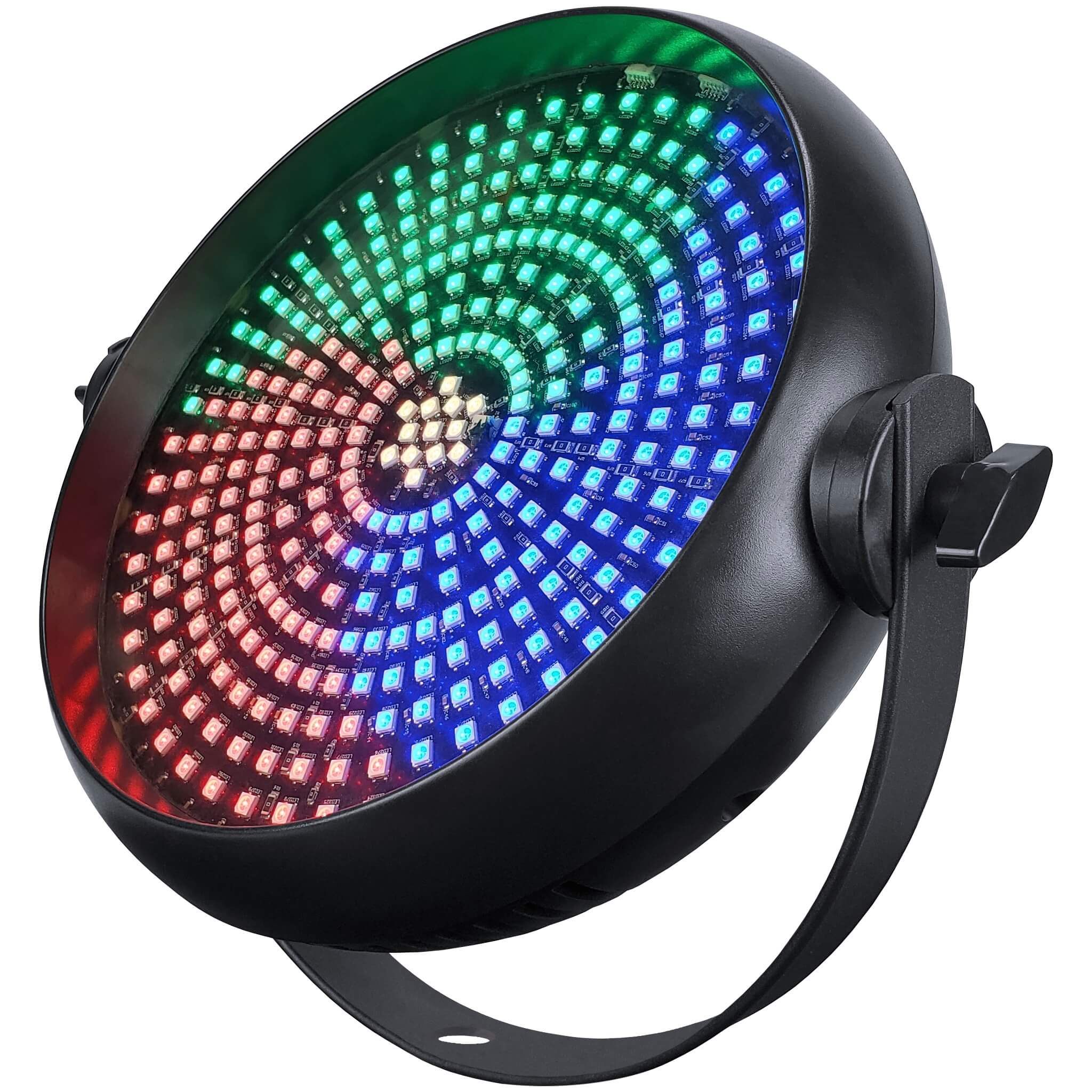 Blizzard Infinipix Cyclone - RGB LED Effects Light Fixture, pinwheel BRGY