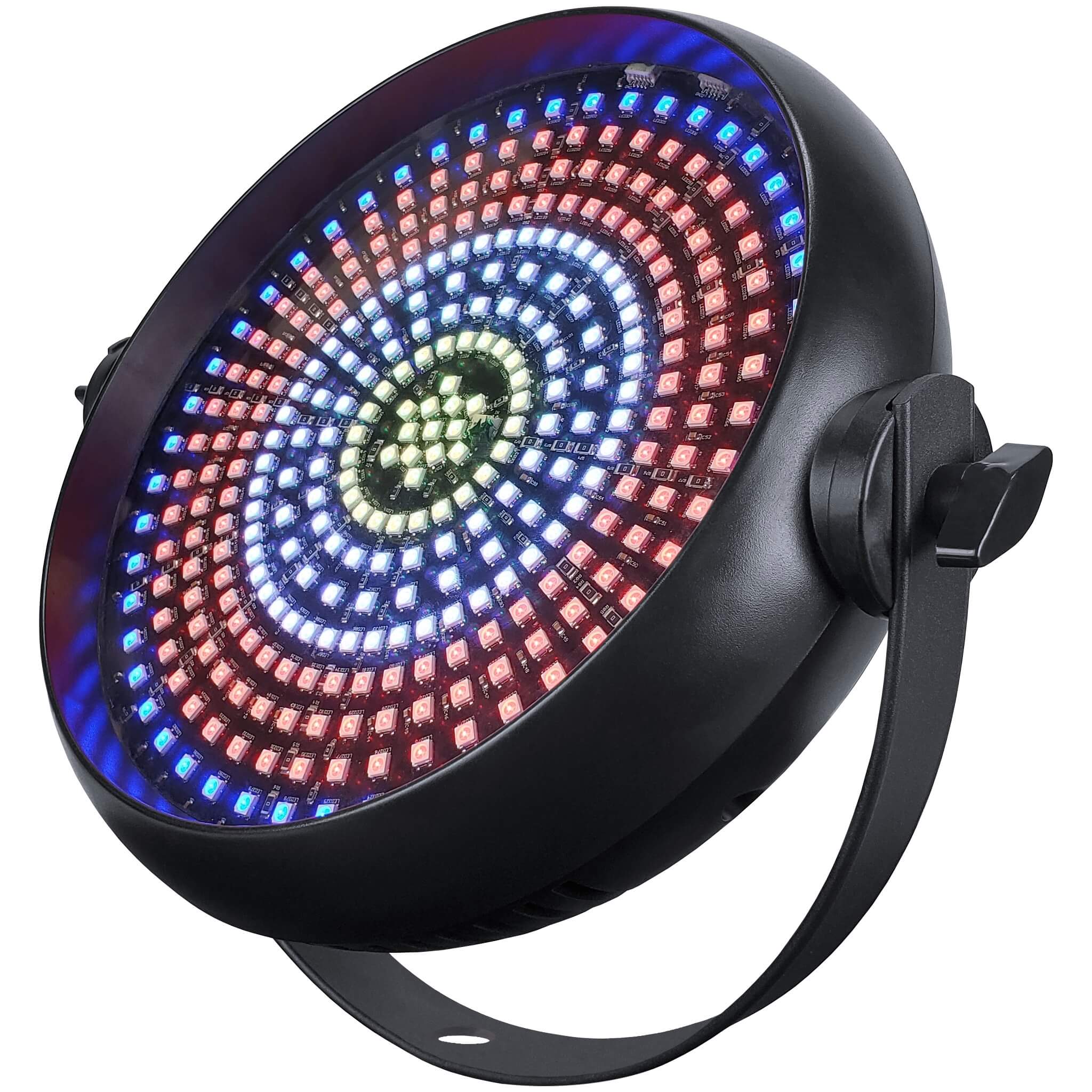 Blizzard Infinipix Cyclone - RGB LED Effects Light Fixture, radial BRWY