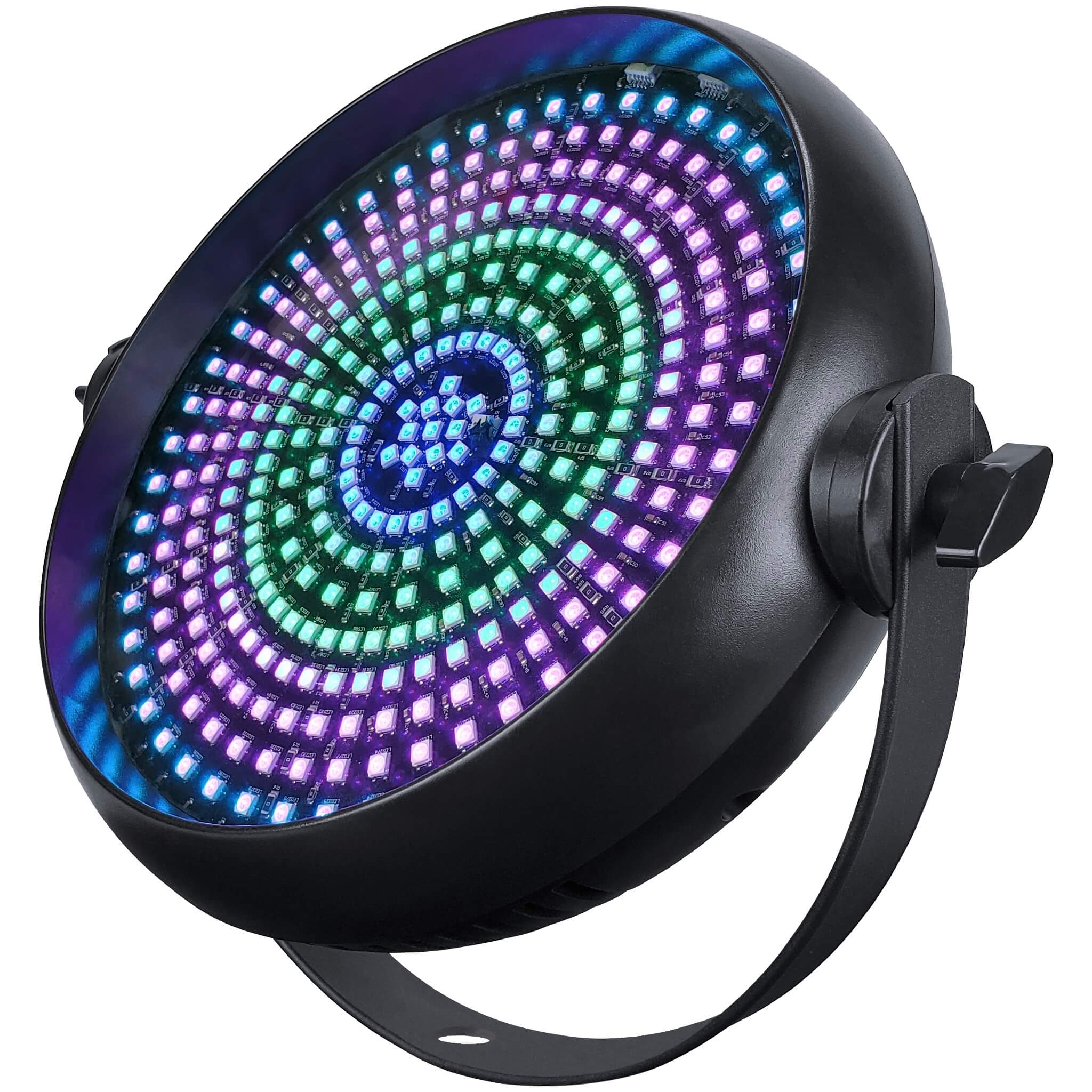 Blizzard Infinipix Cyclone - RGB LED Effects Light Fixture, radial CMGC