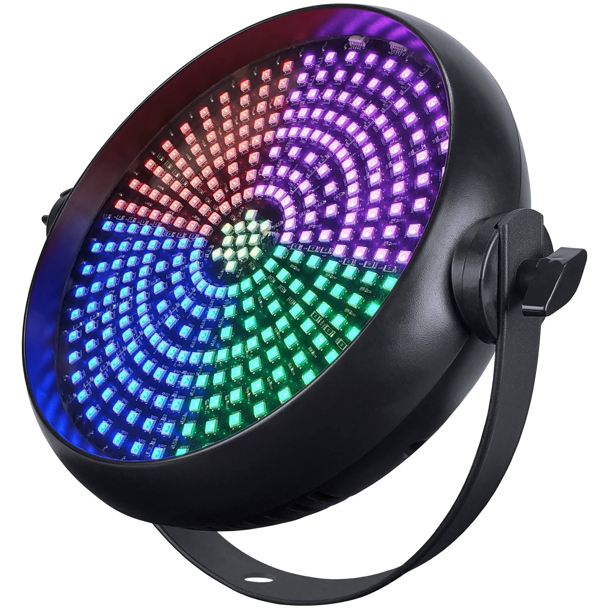 Blizzard Infinipix Cyclone - RGB LED Effects Light Fixture, slice MGBRY