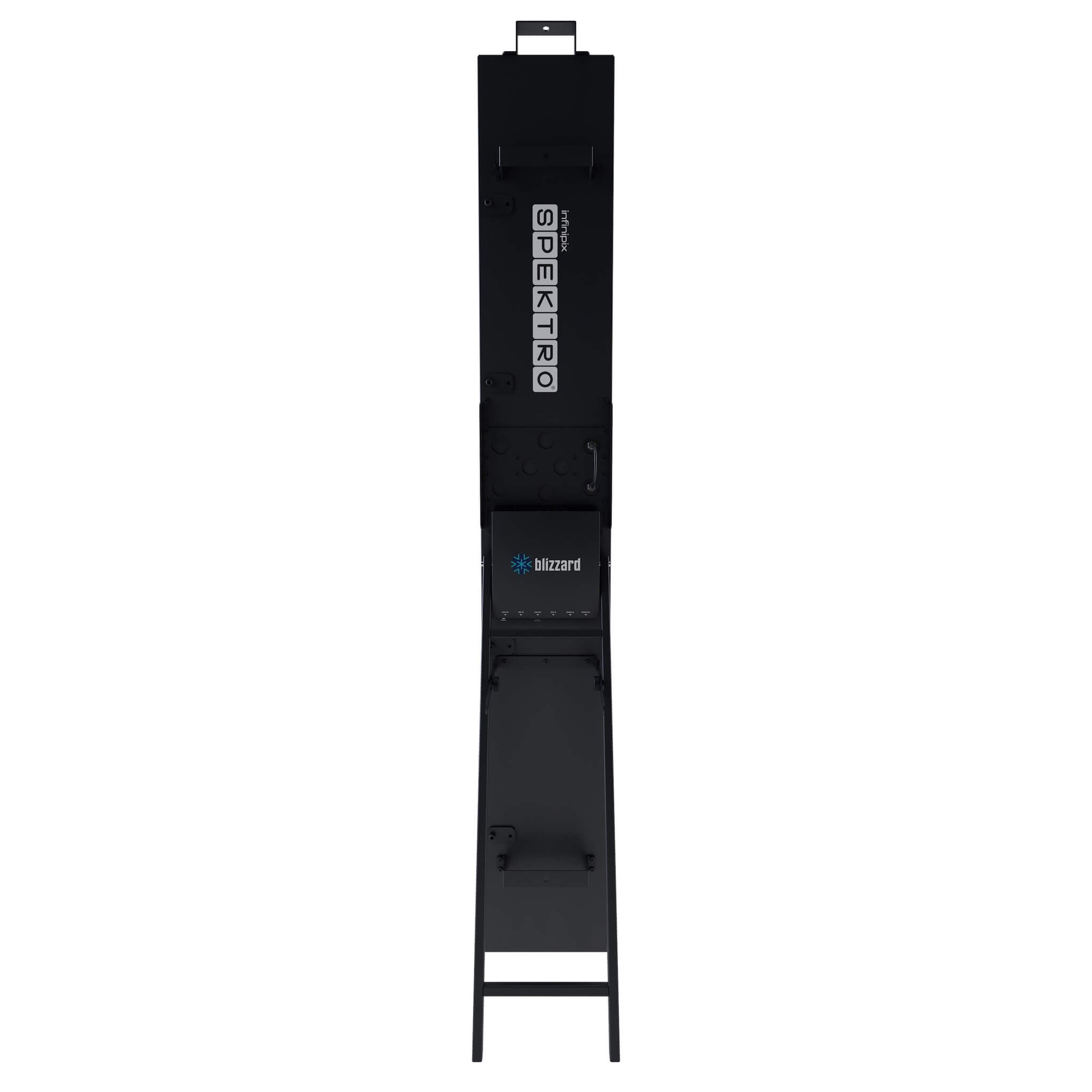 Blizzard Lighting InfiniPix Spektro - 5 ft LED Block Pixel FX Tower, rear