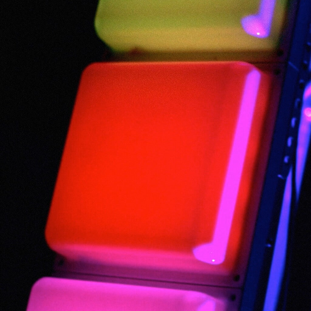 Blizzard Lighting InfiniPix Spektro - 5 ft LED Block Pixel FX Tower, stage closeup