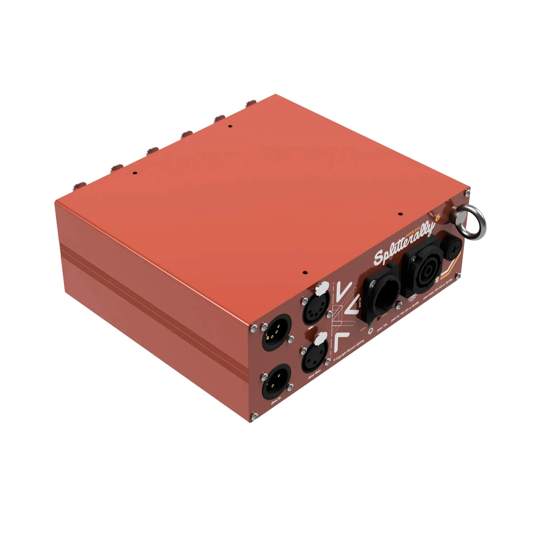 Blizzard Lighting Pipeline Splitterally 6 - DMX Splitter/Booster, front right