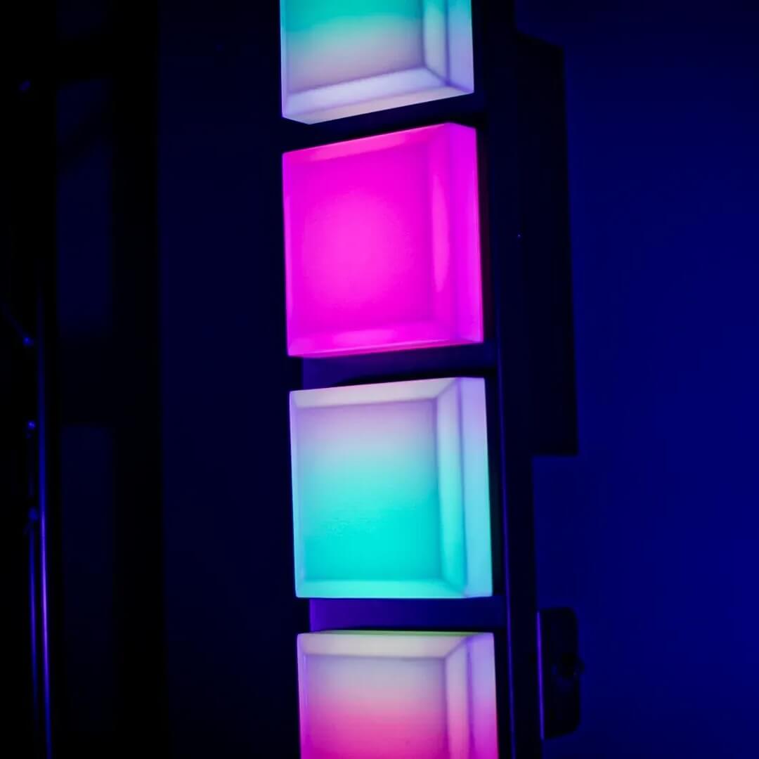 Blizzard Lighting InfiniPix Lil Spektro - LED Mini Block Pixel FX Tower 5