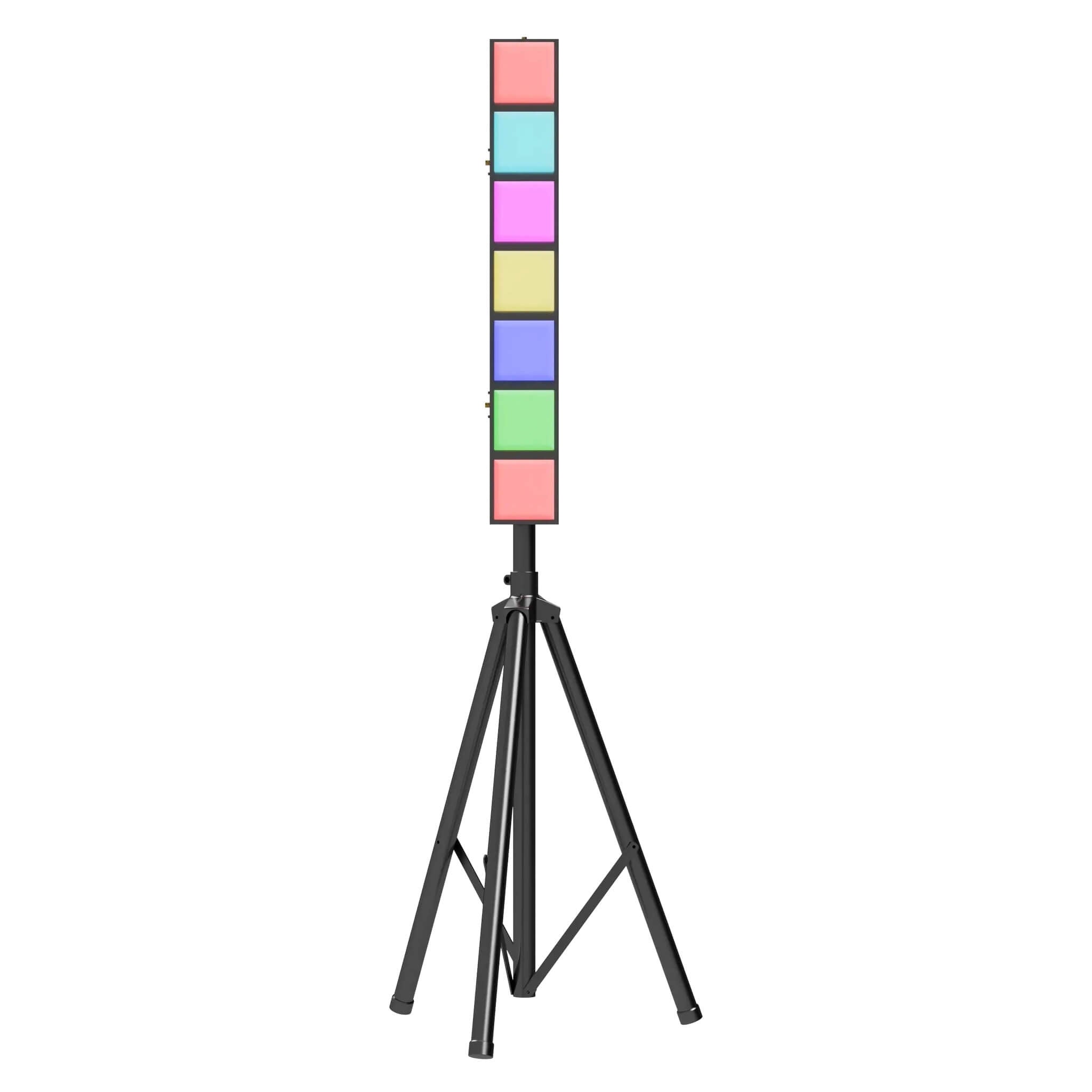 Blizzard Lighting InfiniPix Lil Spektro - LED Mini Block Pixel FX Tower, with included tripod stand