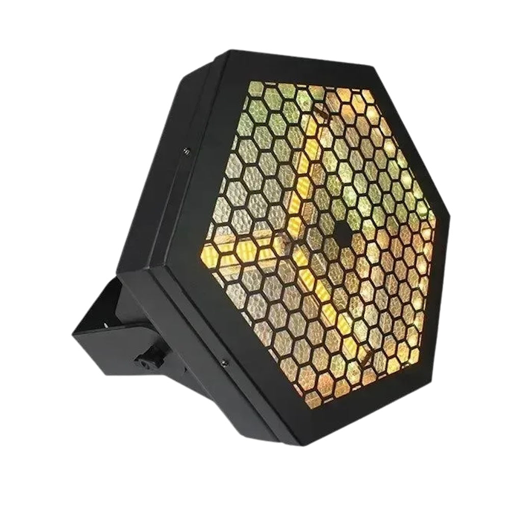 Blizzard Lighting Lux Capacitor - Retro Blinder with RGB Effects, angle