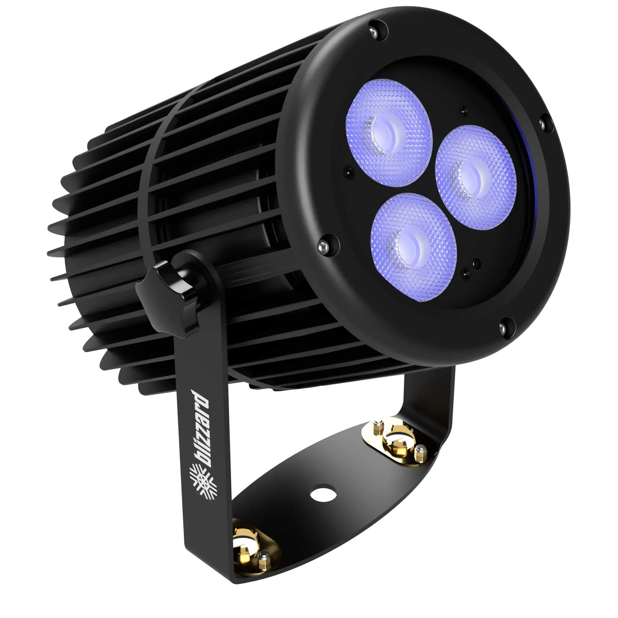 Blizzard Lighting Outpost Ranger RGBALC - LED Par with Li-ion Battery and Wireless CRMX, blue