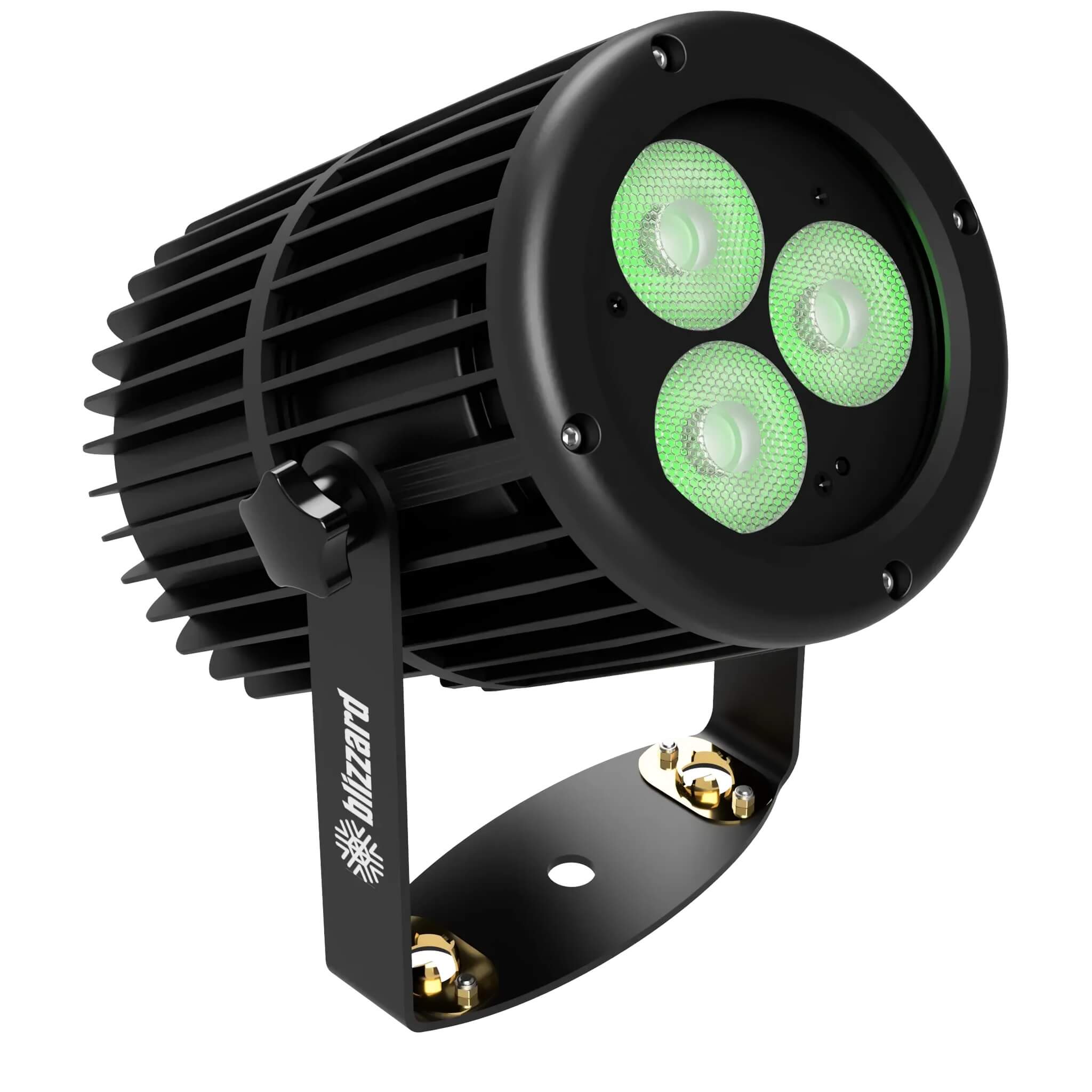 Blizzard Lighting Outpost Ranger RGBALC - LED Par with Li-ion Battery and Wireless CRMX, green