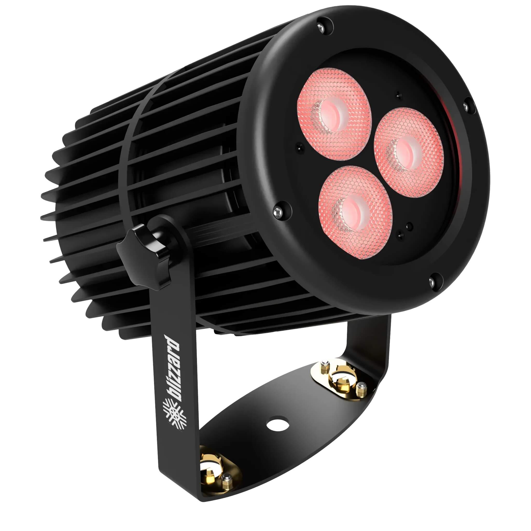 Blizzard Lighting Outpost Ranger RGBALC - LED Par with Li-ion Battery and Wireless CRMX, red