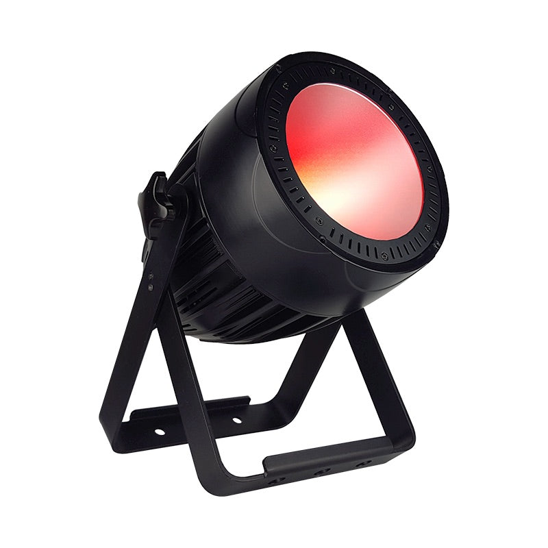 Blizzard Lighting ProPar COB RGBAW - 200W RGBAW COB LED Wash Light, red