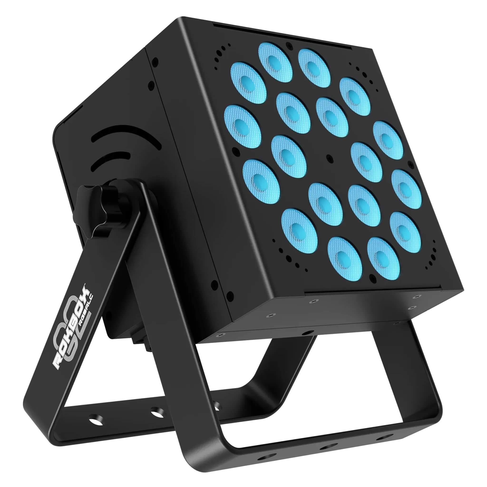 Blizzard Lighting RokBox G2 RGBALC - 18x 15W LED Par Wash Light, cyan
