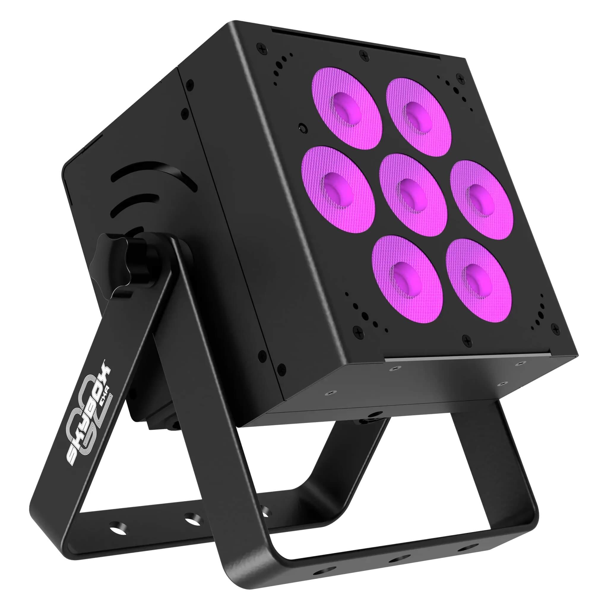 Blizzard Lighting SkyBox G2 EXA - 7x 15W LED Par with Li-Ion Battery, magenta
