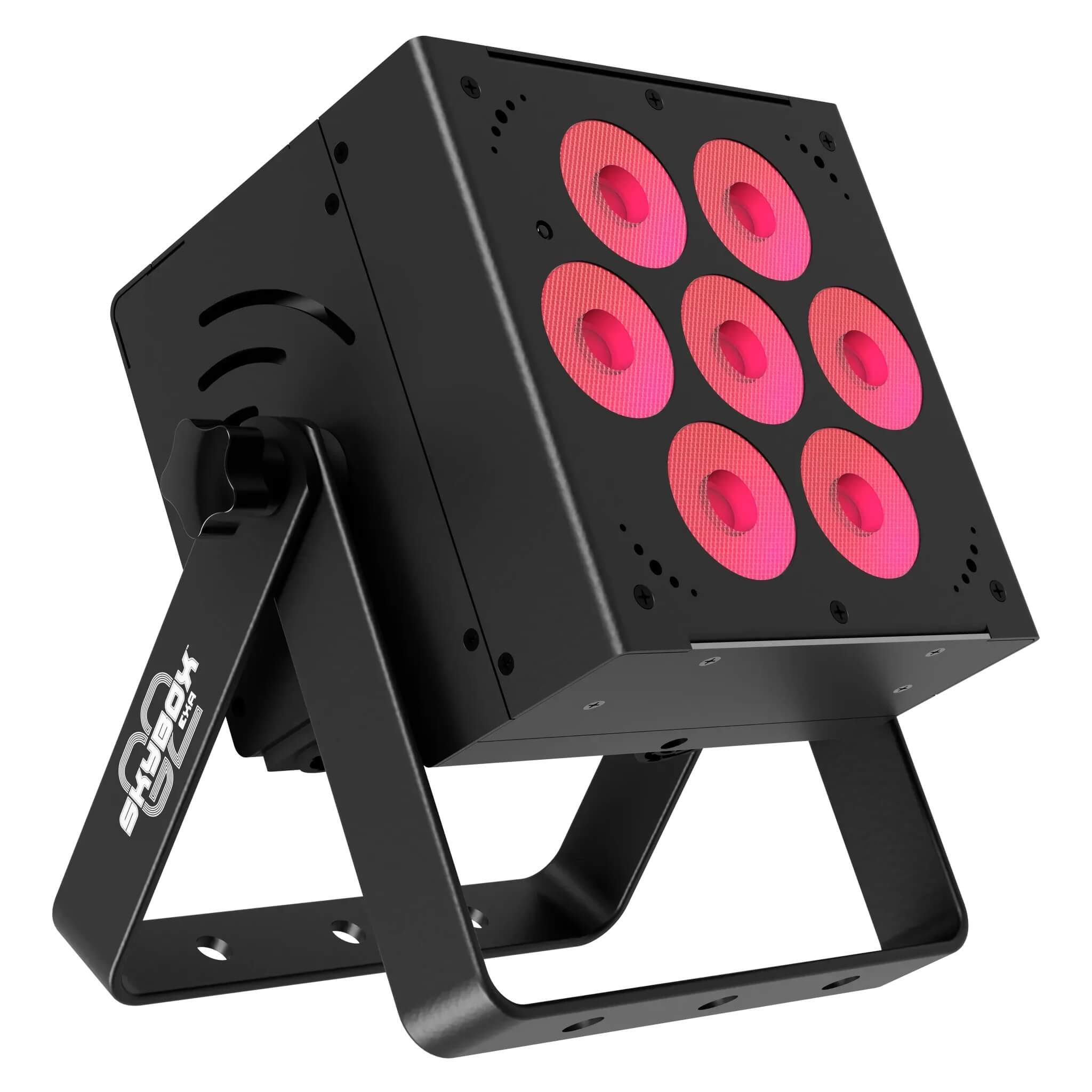 Blizzard Lighting SkyBox G2 EXA - 7x 15W LED Par with Li-Ion Battery, red