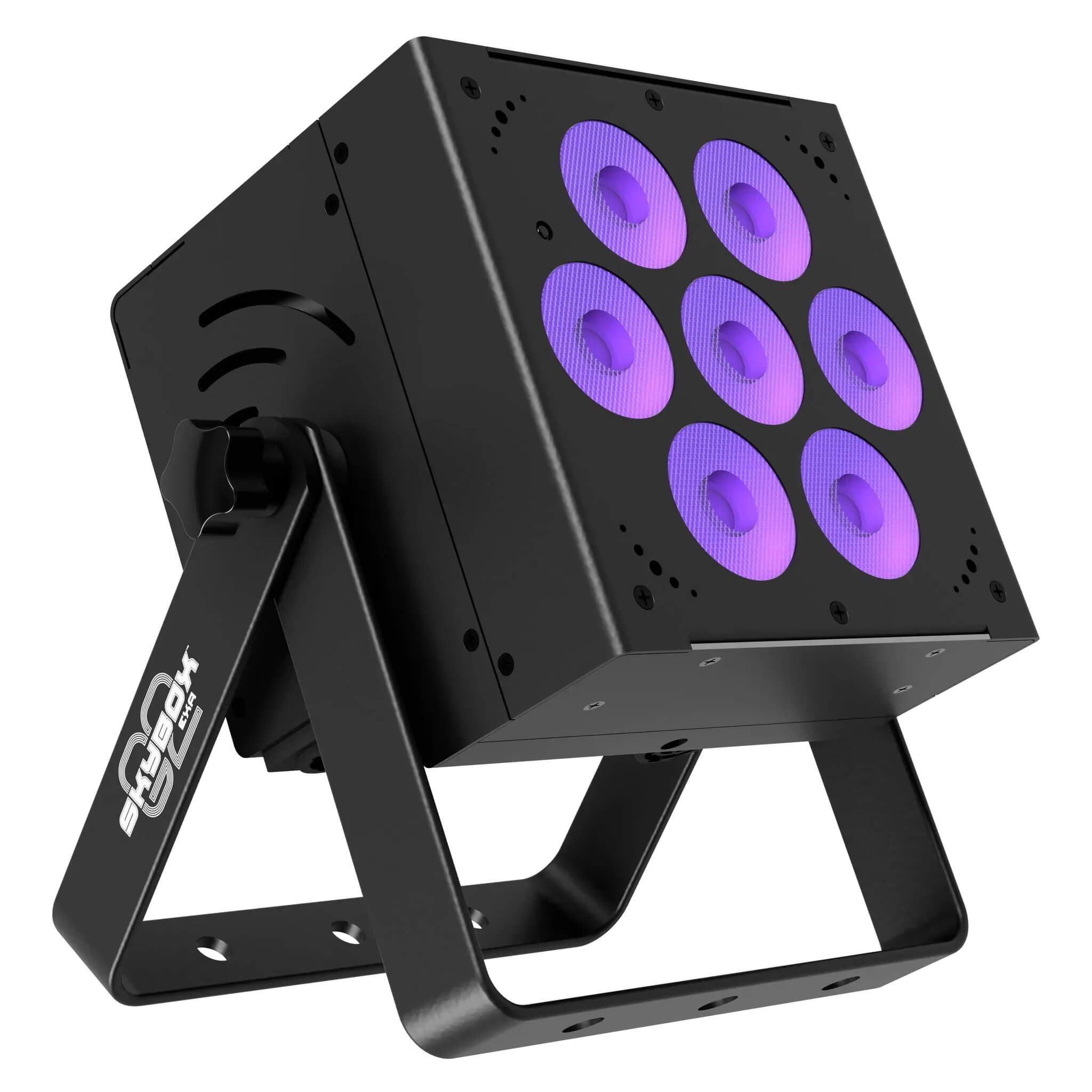 Blizzard Lighting SkyBox G2 EXA - 7x 15W LED Par with Li-Ion Battery, UV