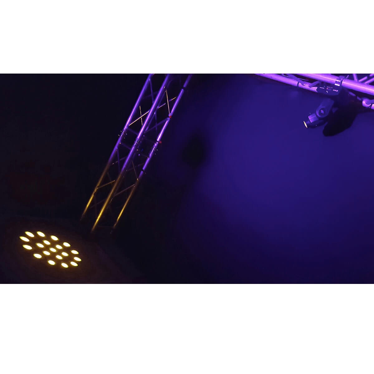 Blizzard Lighting SPOTMAN - 30W LED Mini Moving Head Spot Fixture, gobo 1