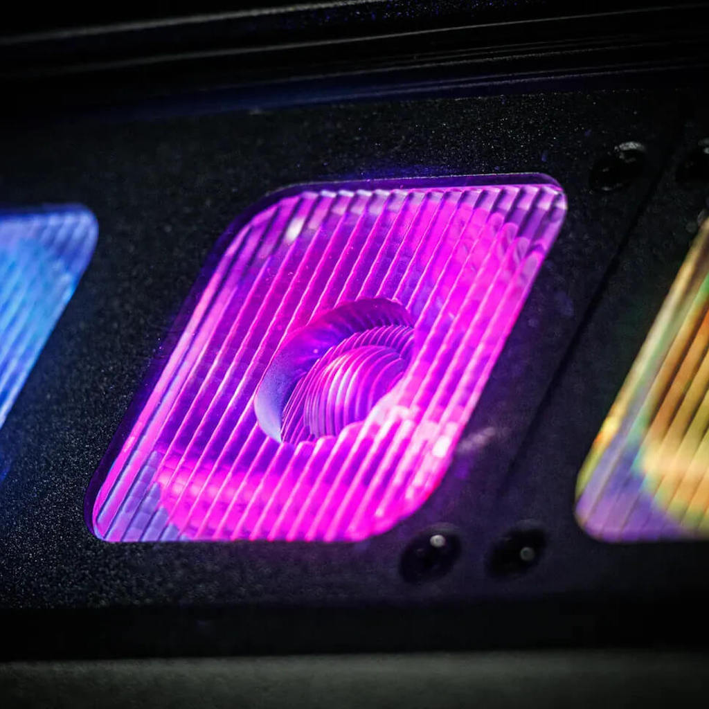 Blizzard Lighting STICKnado Hammerhead - RGBL Wash and Pixel FX, IP65 batten fixture, stage up-close