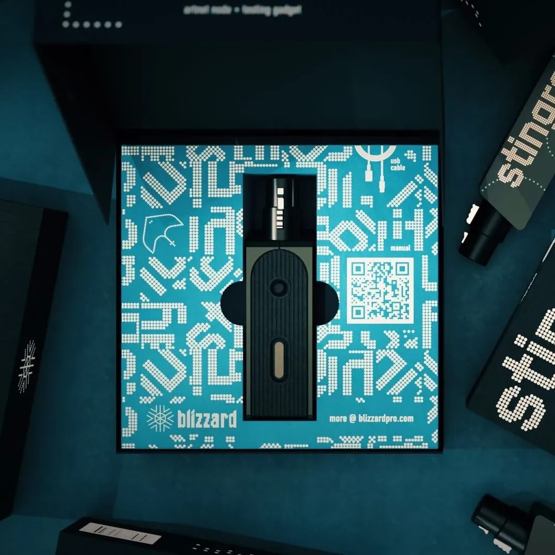 Blizzard Lighting Stingray - RDM DMX Controller via Bluetooth or Wi-Fi, packaging