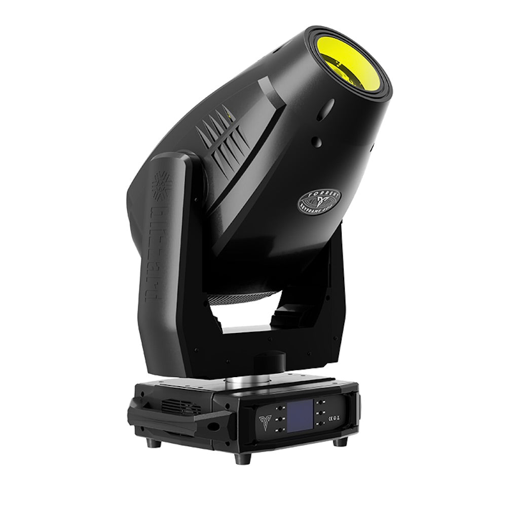 Blizzard Lighting Torrent Keyframe 600 - 600W LED Profile Framing Spot, lit yellow