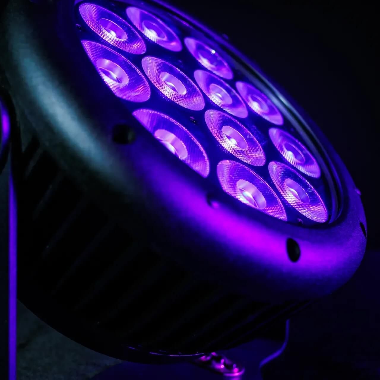 Blizzard ToughPAR Neo RGBL - High-Output LED Par Fixture, purple