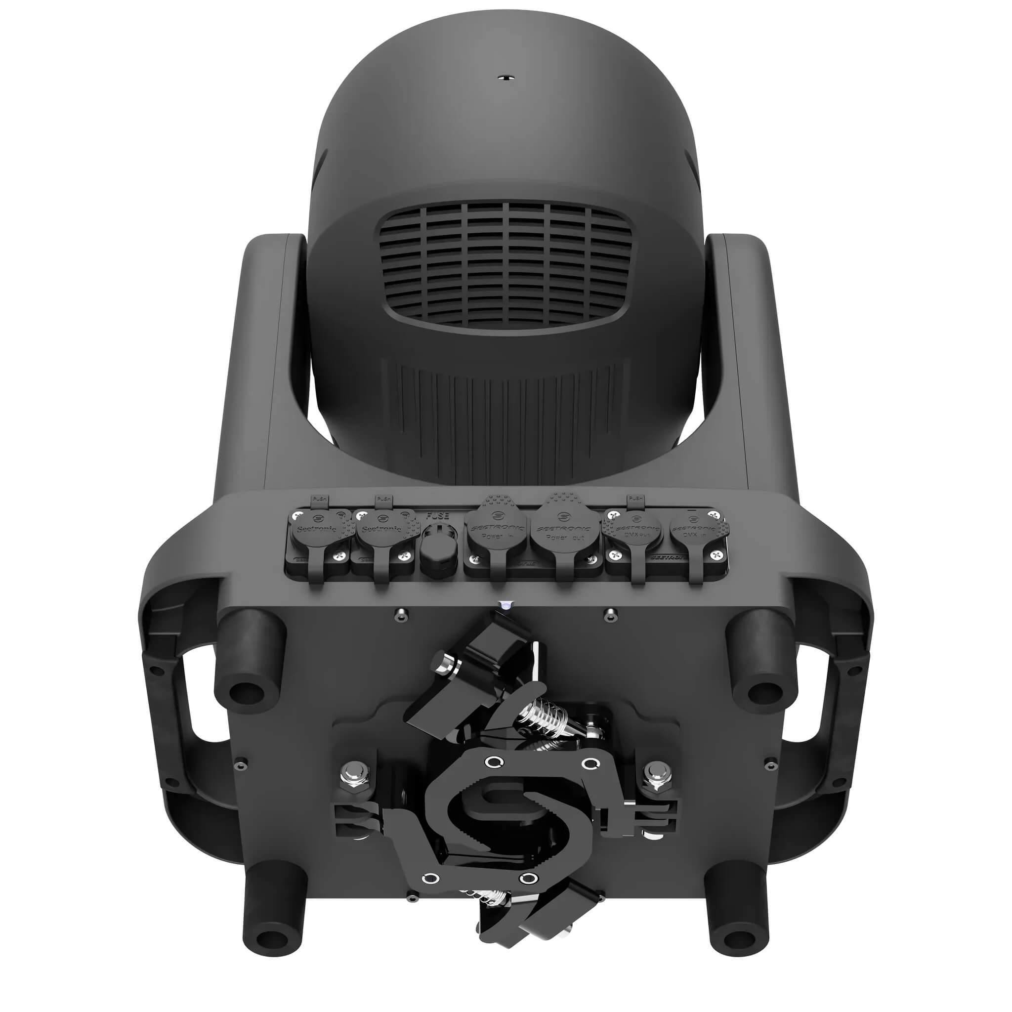 Blizzard Lighting Typhon IP Sharpshooter - Laser Moving Head with CMY color mixing, back bottom
